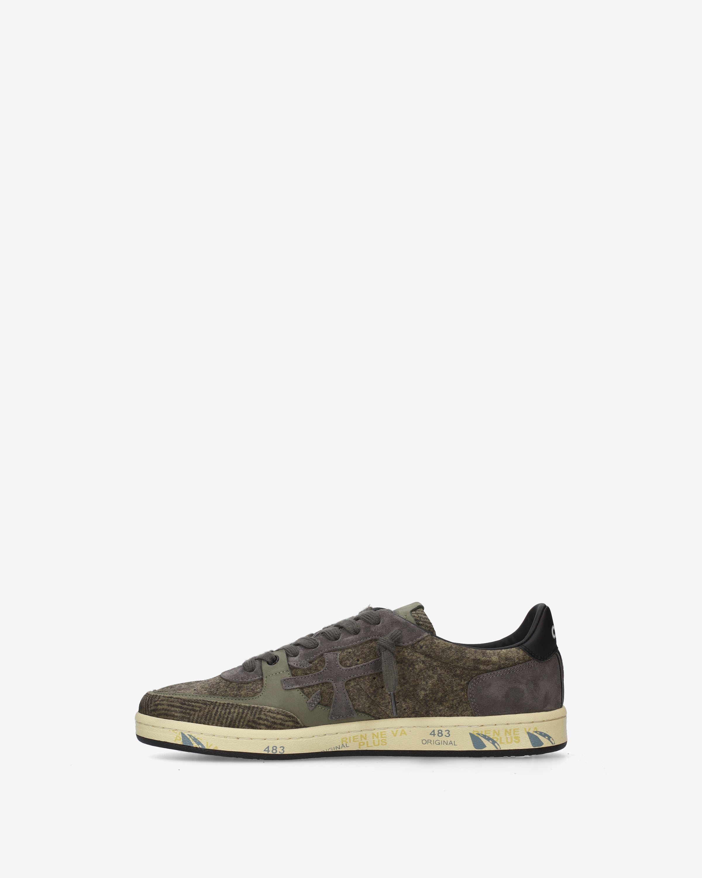 premiata-bskt-clay-8442-skate-sneaker-suede-military-gr-n-grau image 3