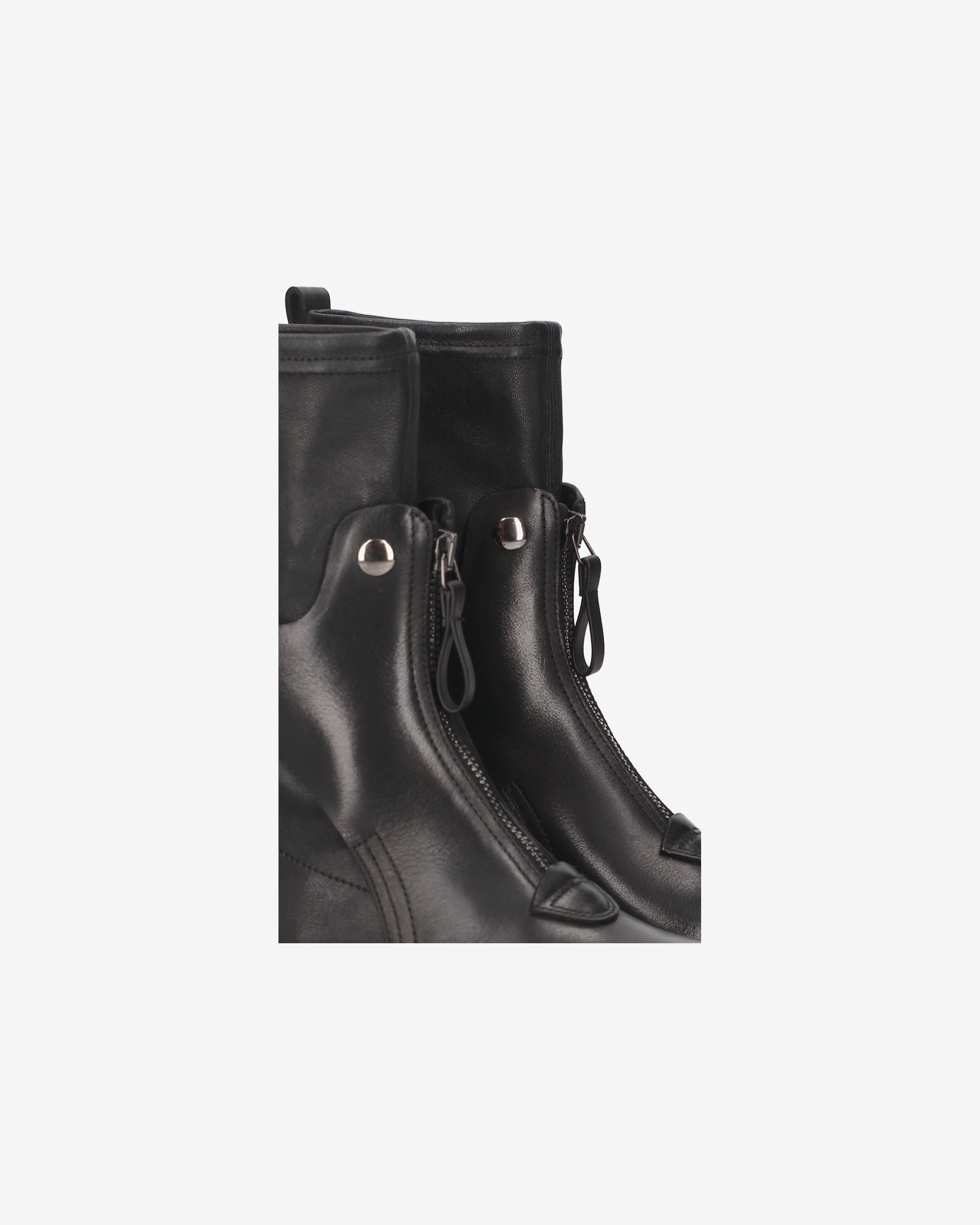 premiata-stivaletti-damen-schwarz-nappa-nieten image 6
