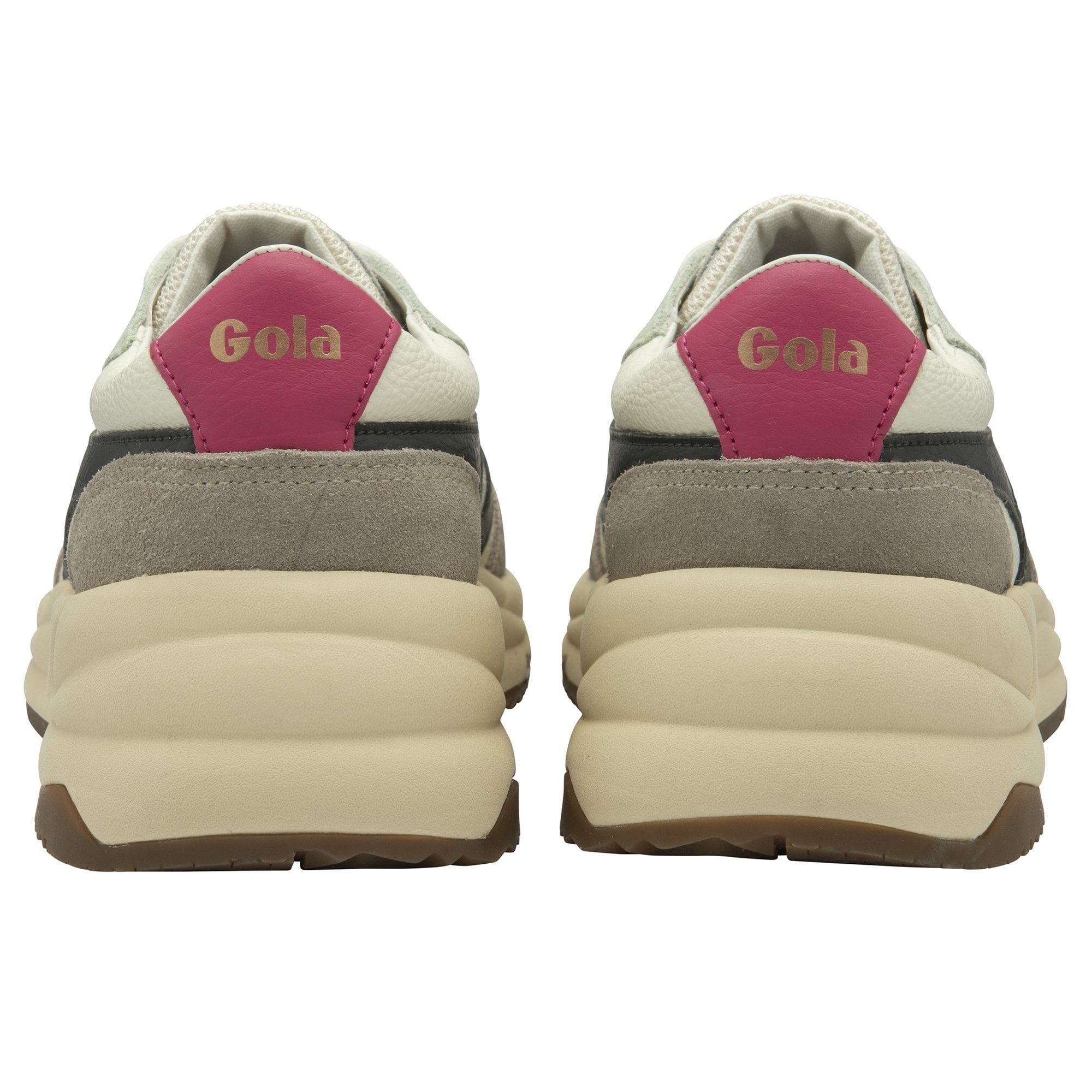 gola-saturn-quadrant-damen-sneaker-off-white-federgrau image 4
