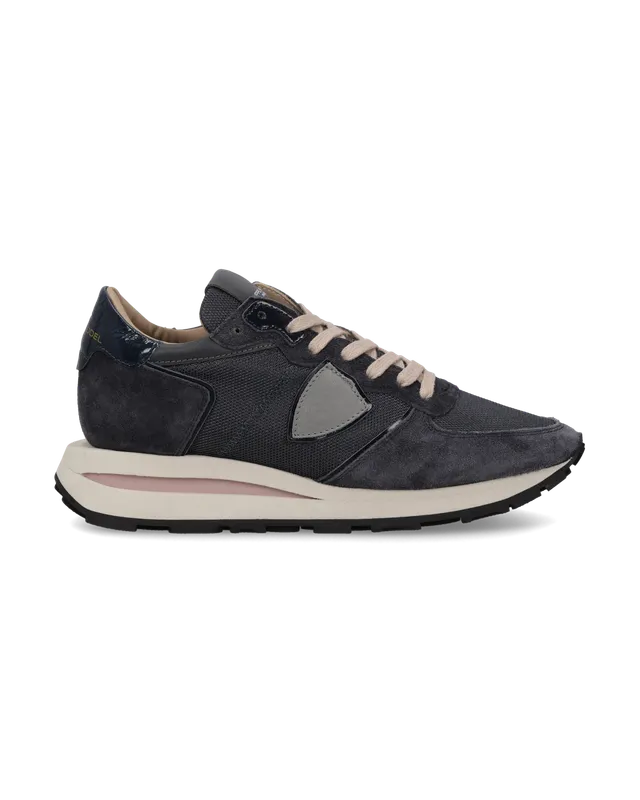 philippe-model-tropez-haute-sneaker-damen-ozeanblau image 1