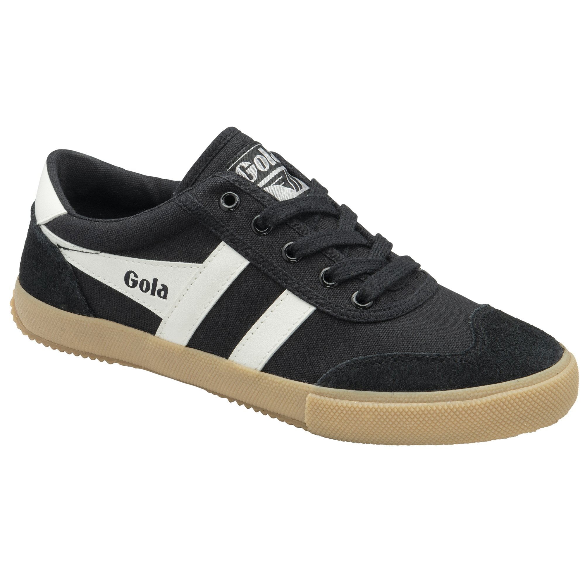 gola-badminton-turnschuh-f-r-damen-in-schwarz-cremewei image 2