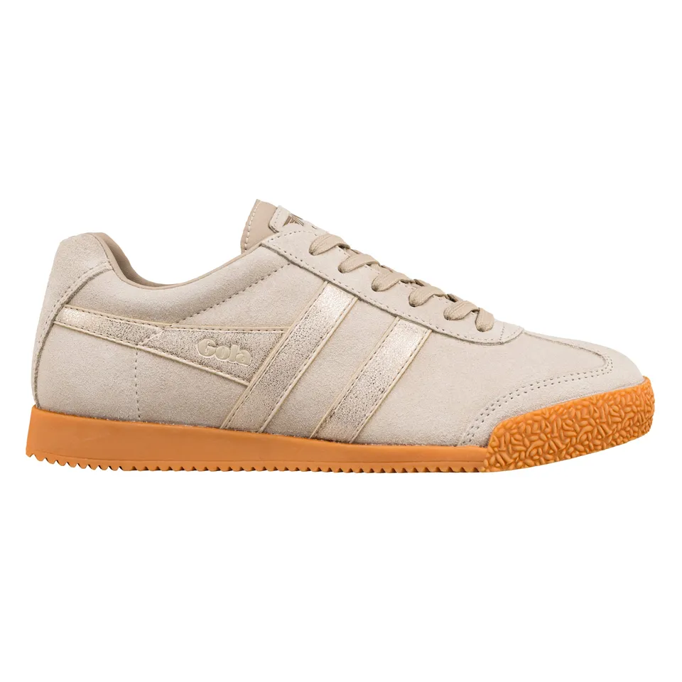 gola-harrier-mirror-damen-sneaker-wildleder-gold-spiegel image 1