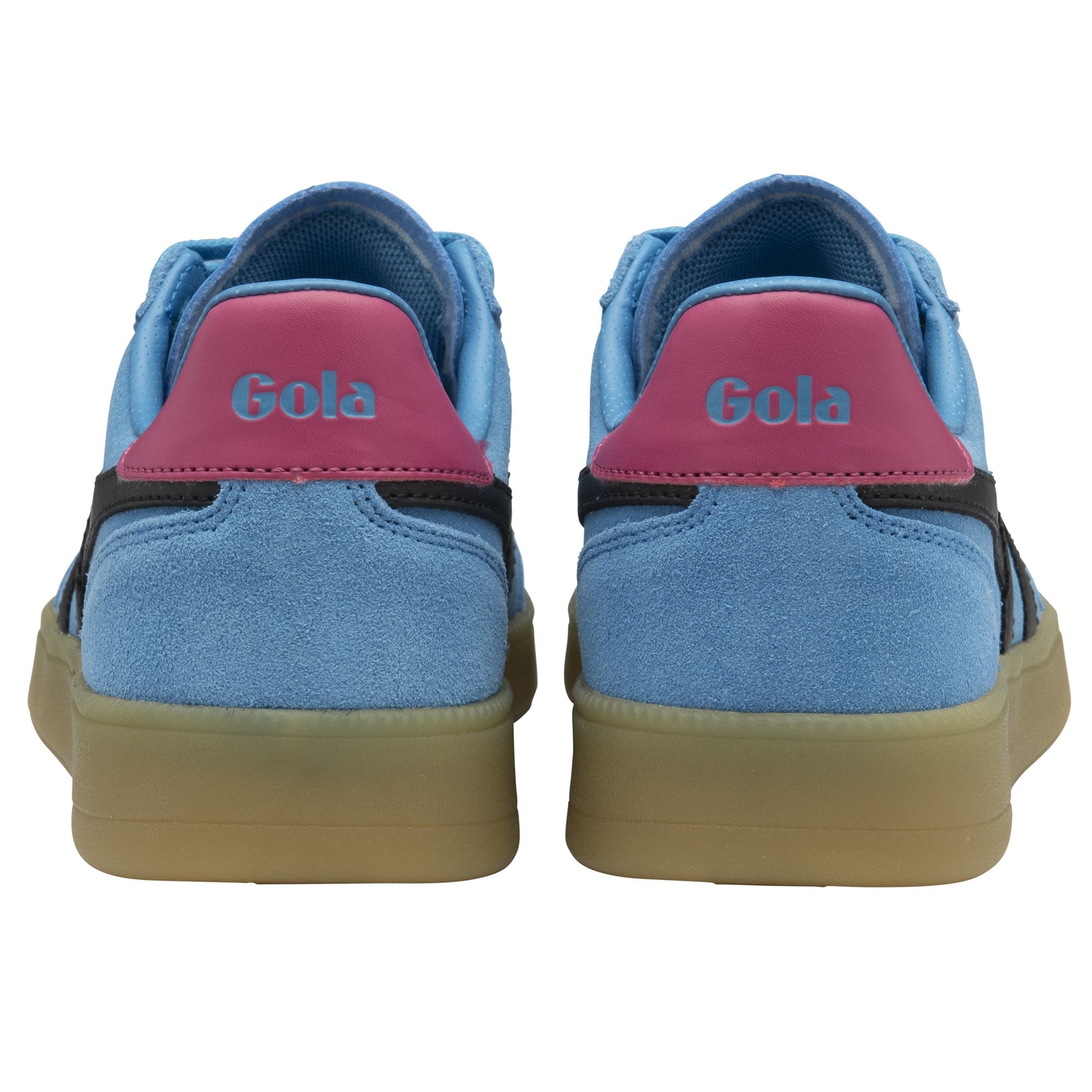 gola-viper-damen-sneaker-aus-wildleder-santorini-schwarz-fuchsia image 4