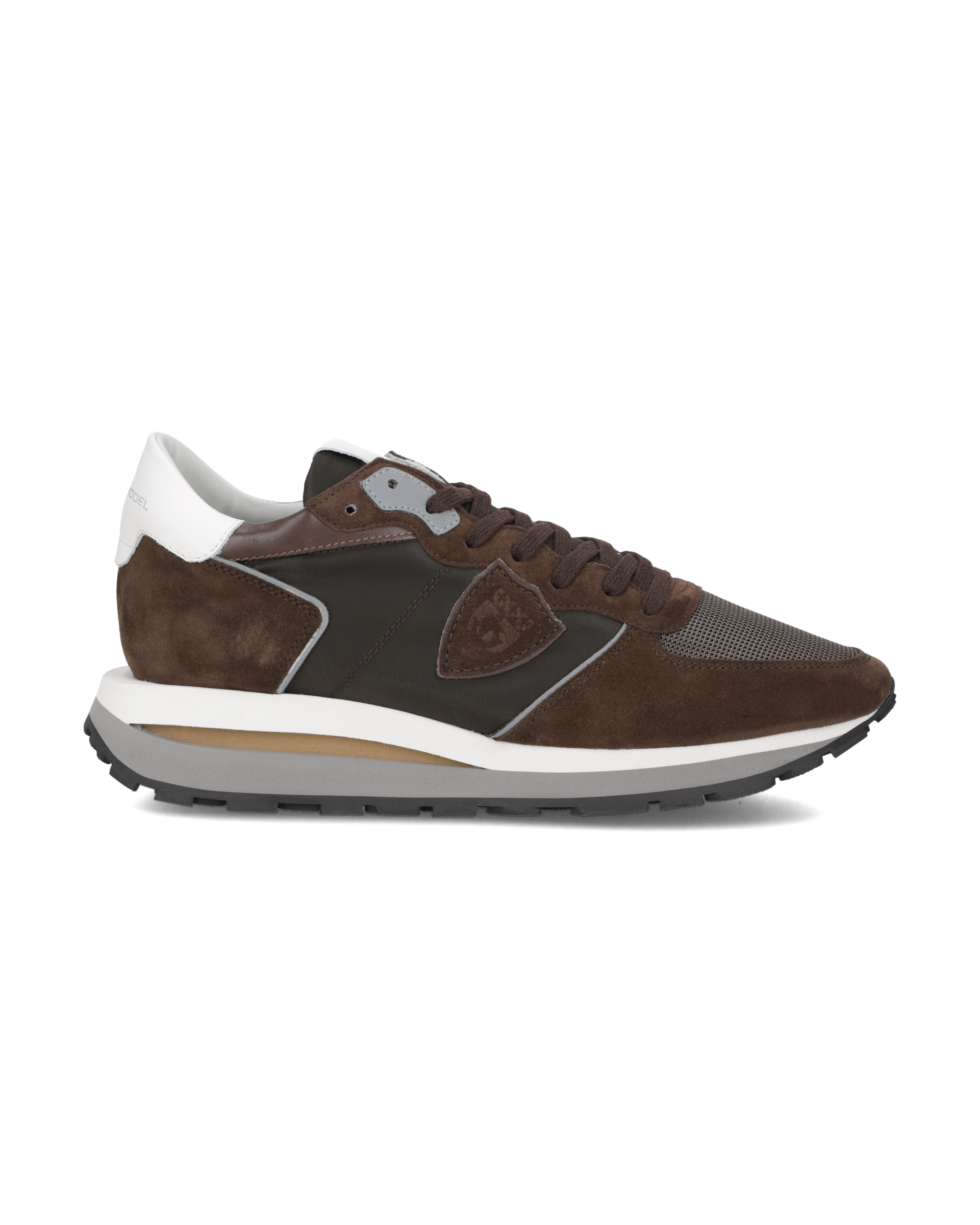 philippe-model-tropez-haute-herren-sneaker-braun image 1