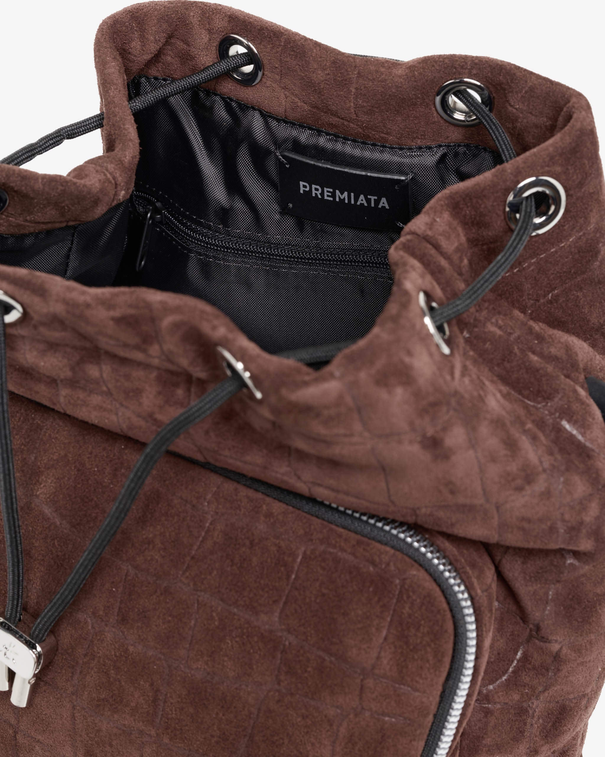 premiata-mia-2182s-rucksack-damen-braun-kroko-texture image 6