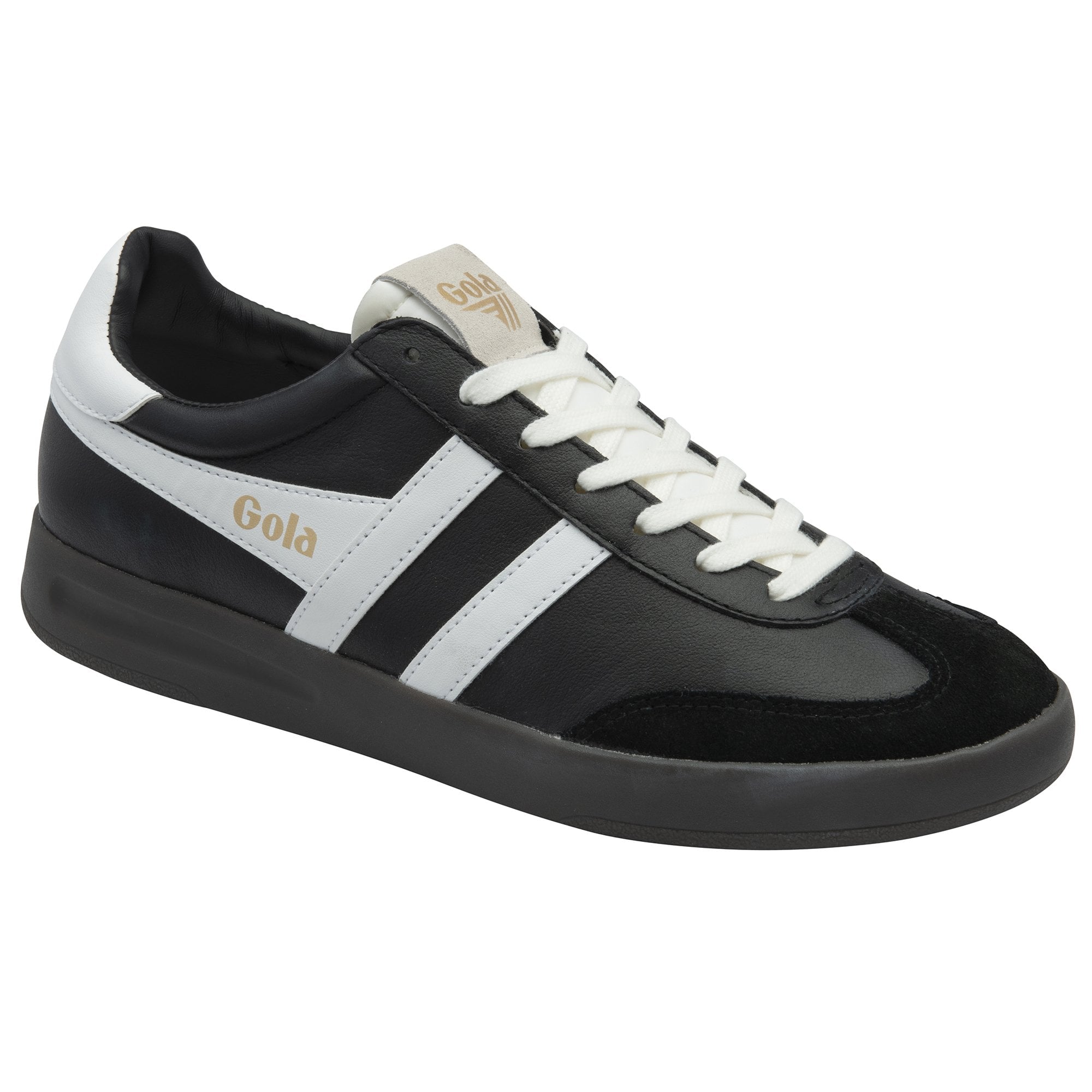 gola-cyclone-leder-sneaker-f-r-herren-schwarz-wei image 2