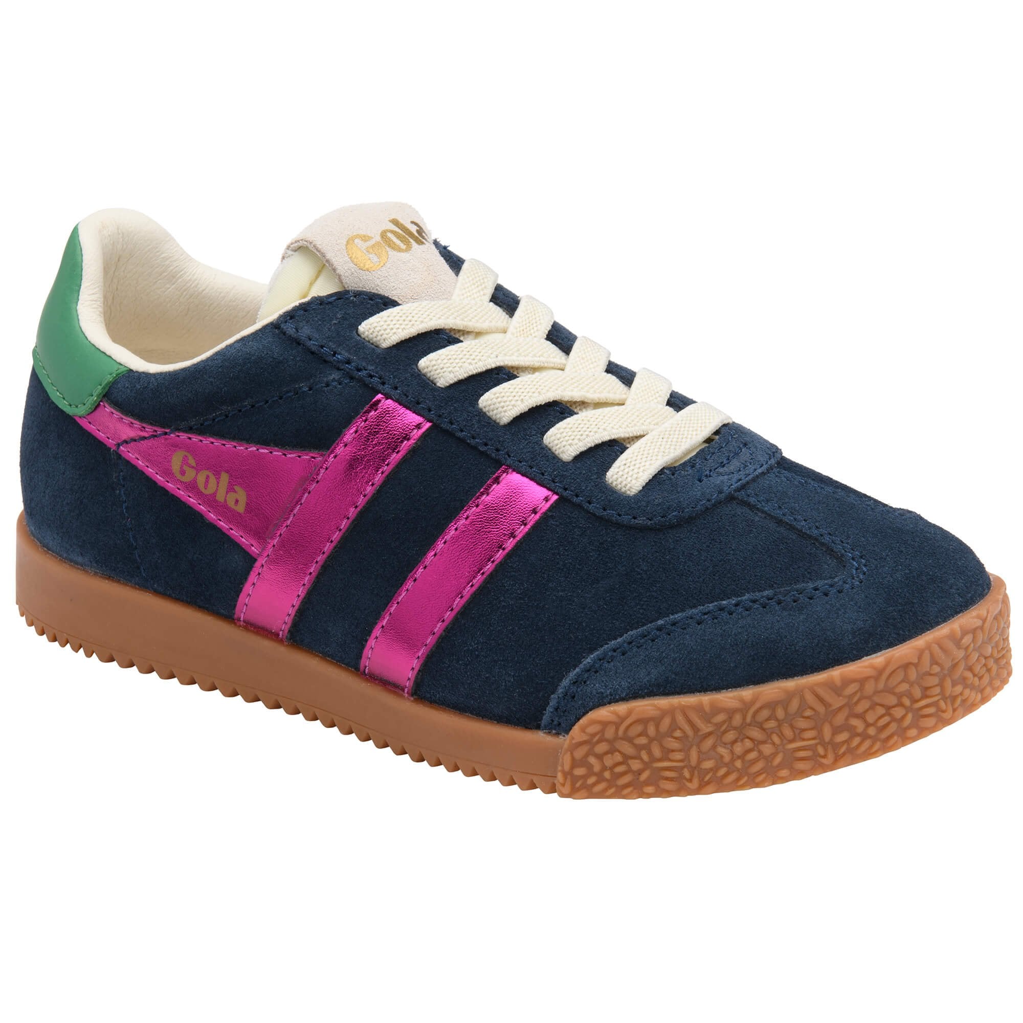 gola-elan-glitzer-sneaker-f-r-kinder-marineblau-fuchsia image 2