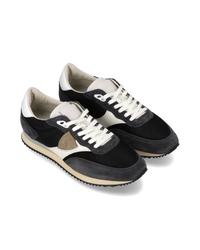 philippe-model-blville-herren-sneaker-schwarz-wei-beige image 4