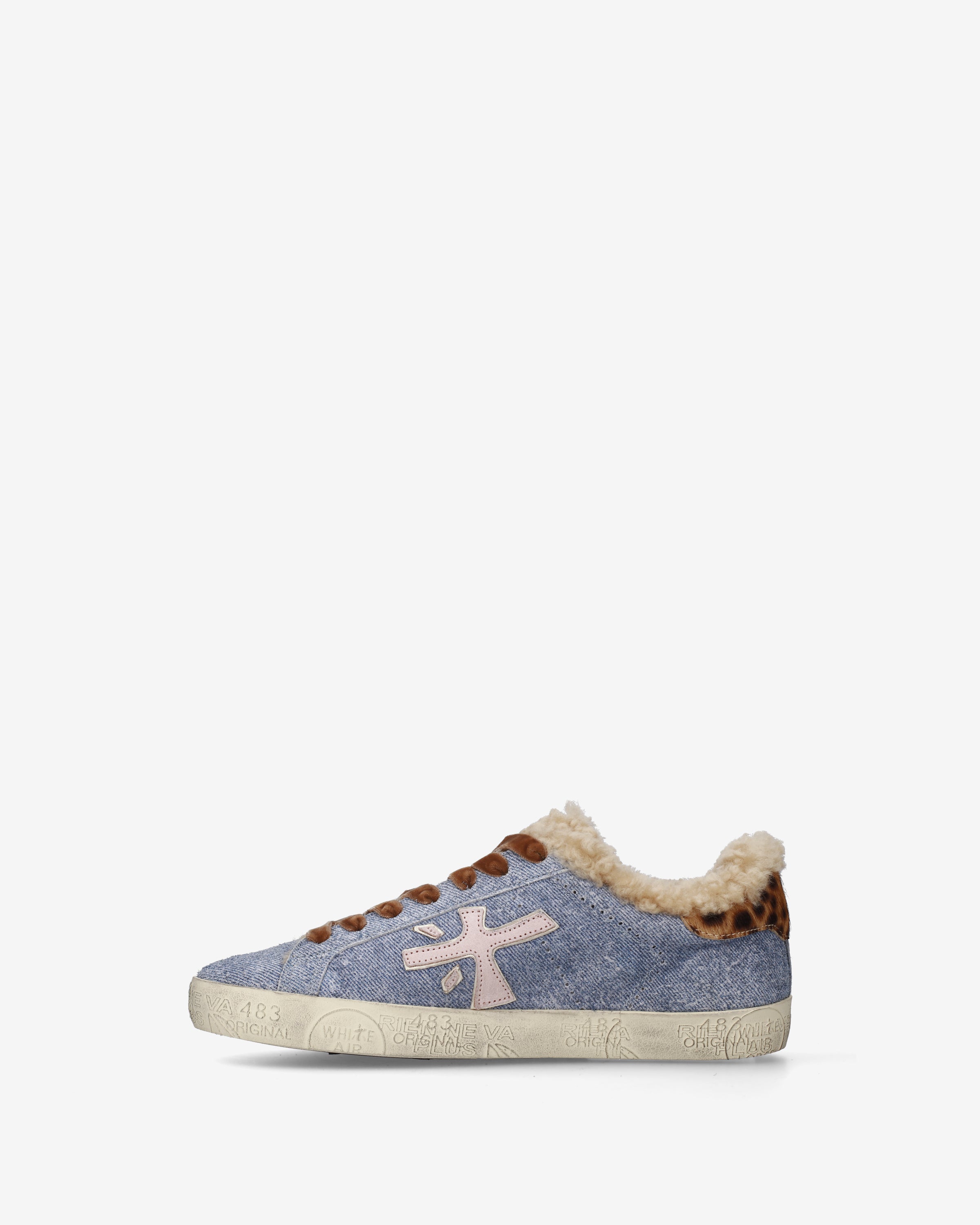 premiata-stevend-8698m-damen-sneaker-denim image 3