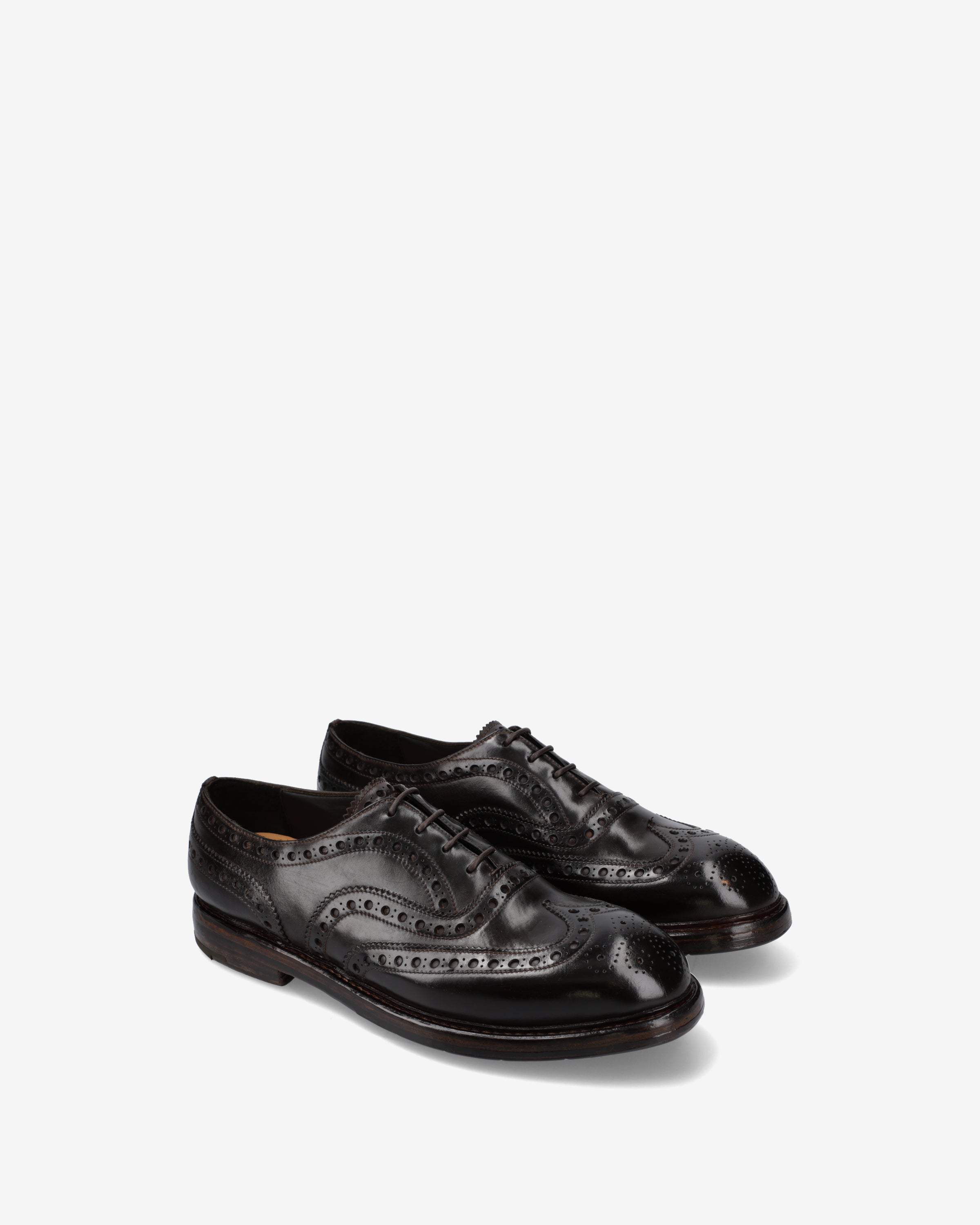 premiata-derby-brogue-cordovan-schwarz-herren image 2