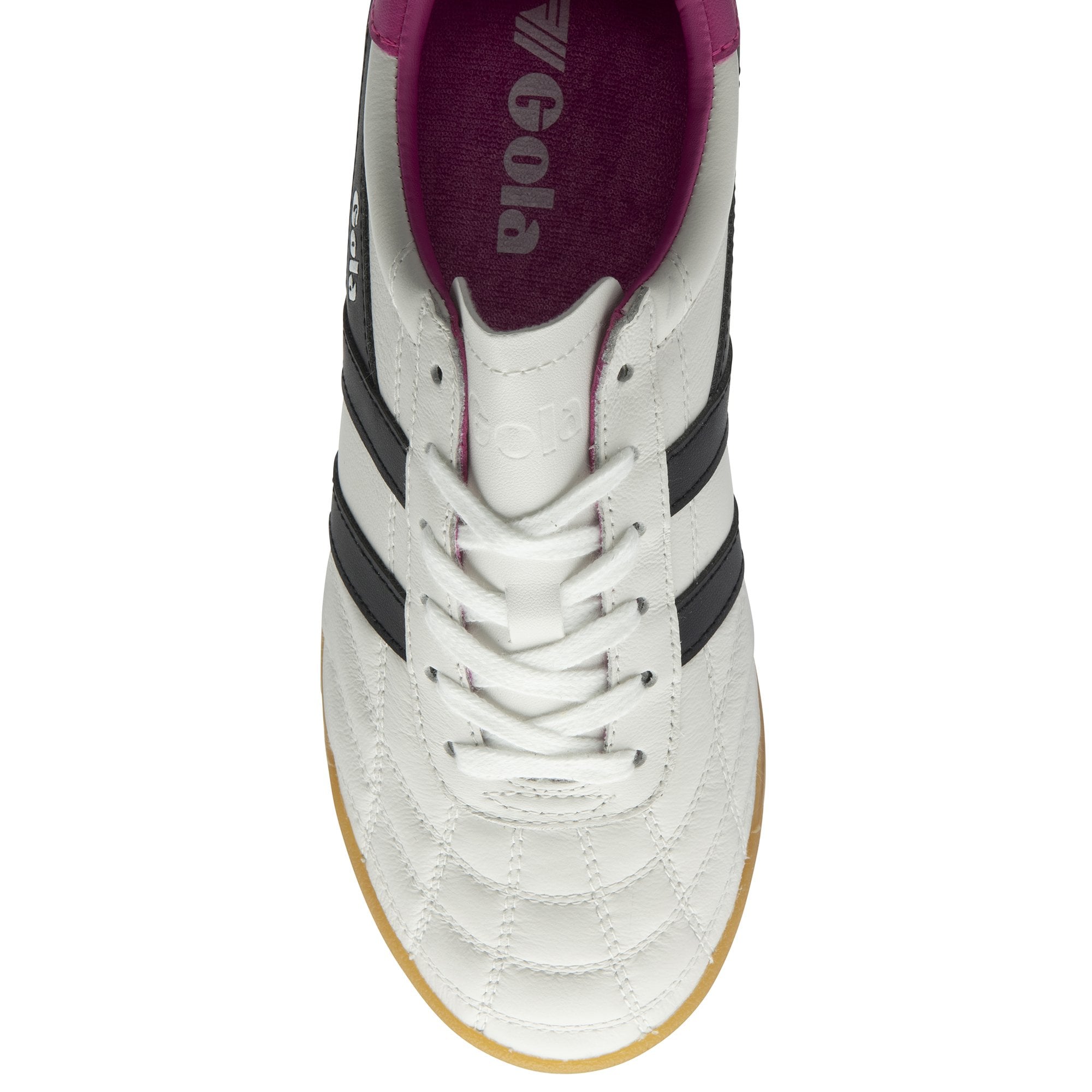 gola-stadium-damen-sneaker-wei-schwarz-pink image 5