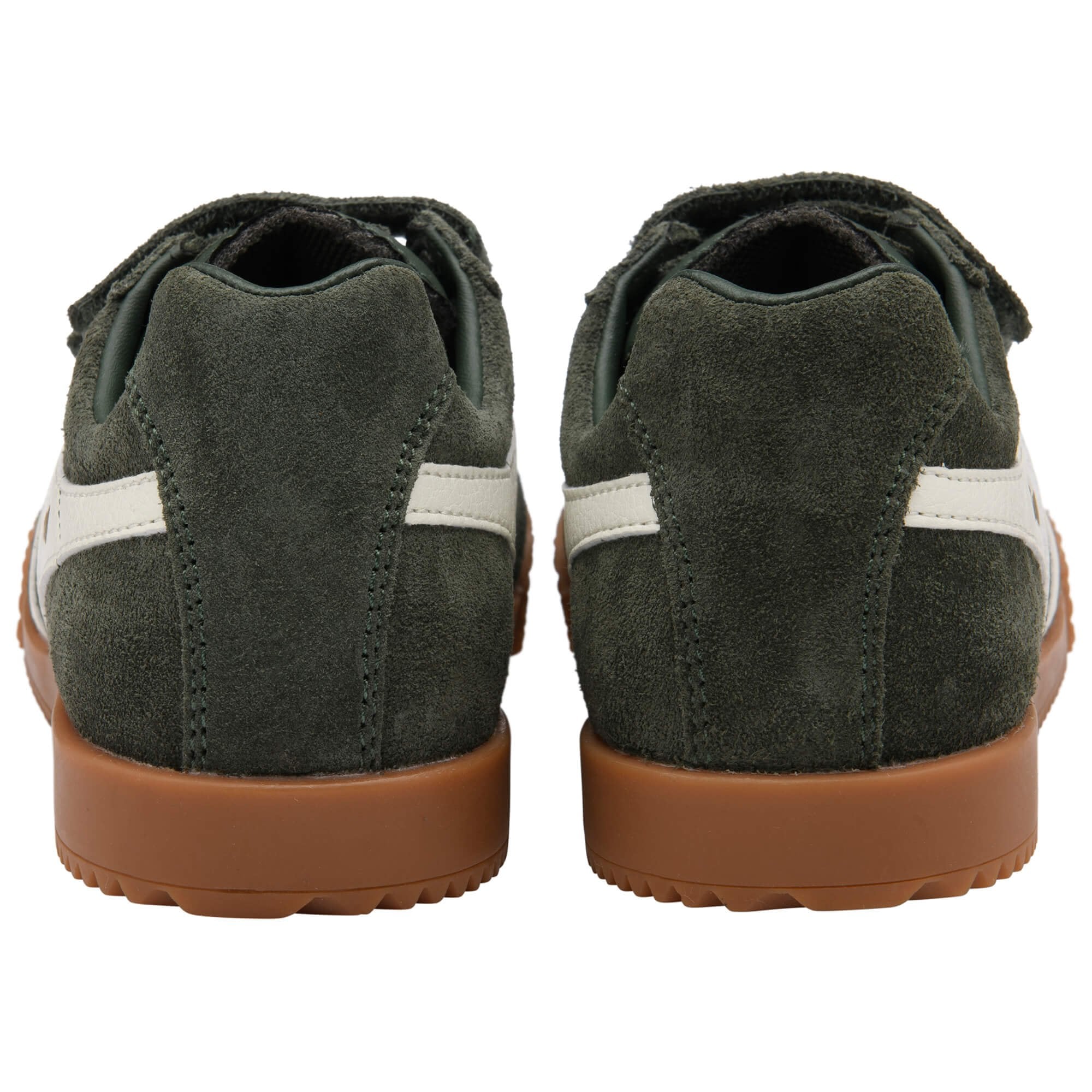 gola-harrier-strap-kinder-sneaker-aus-wildleder-khaki-creme image 4