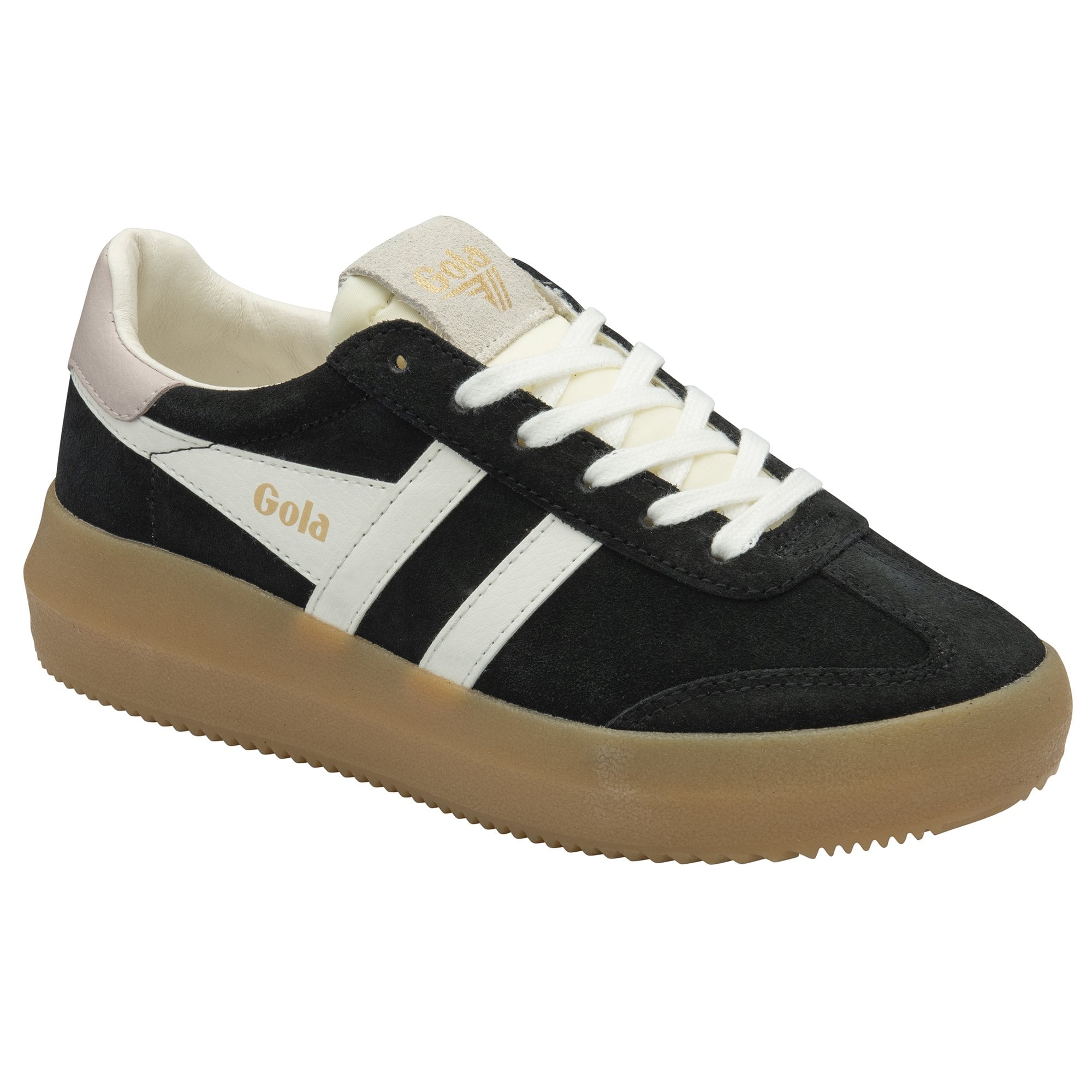 gola-athena-sneaker-damen-plateau-schwarz image 2