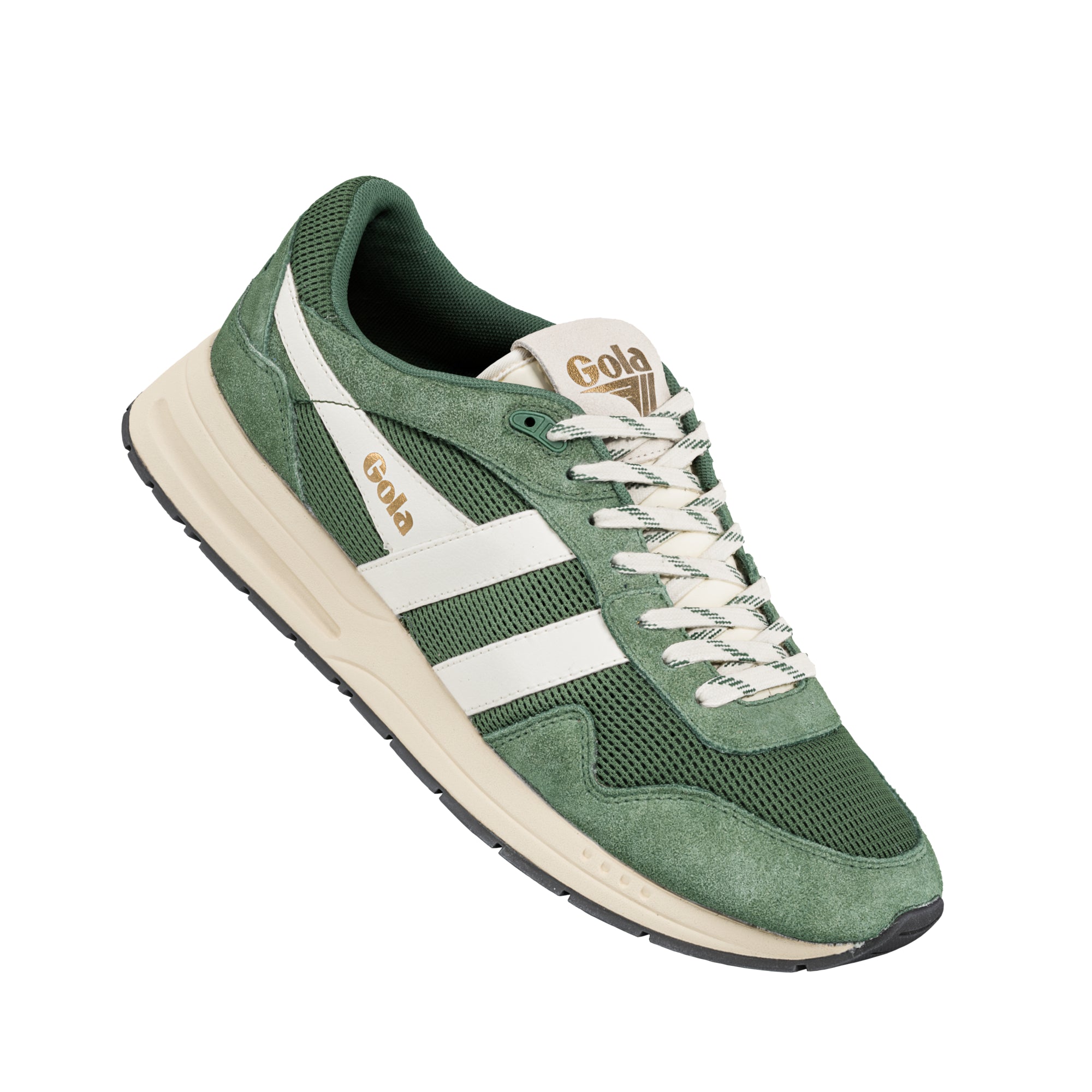 gola-delta-sneaker-f-r-herren-mesh-wildleder-evergreen image 5