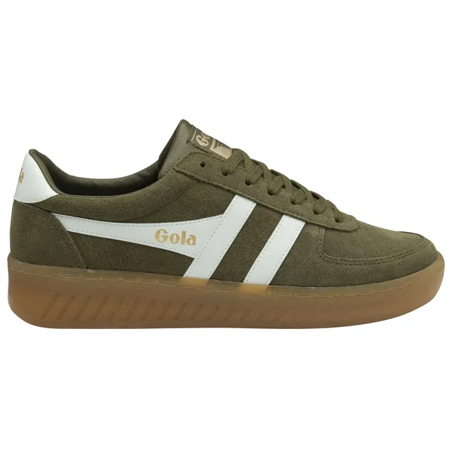 gola-grandslam-wildleder-sneaker-herren-khaki-court-schuh image 1