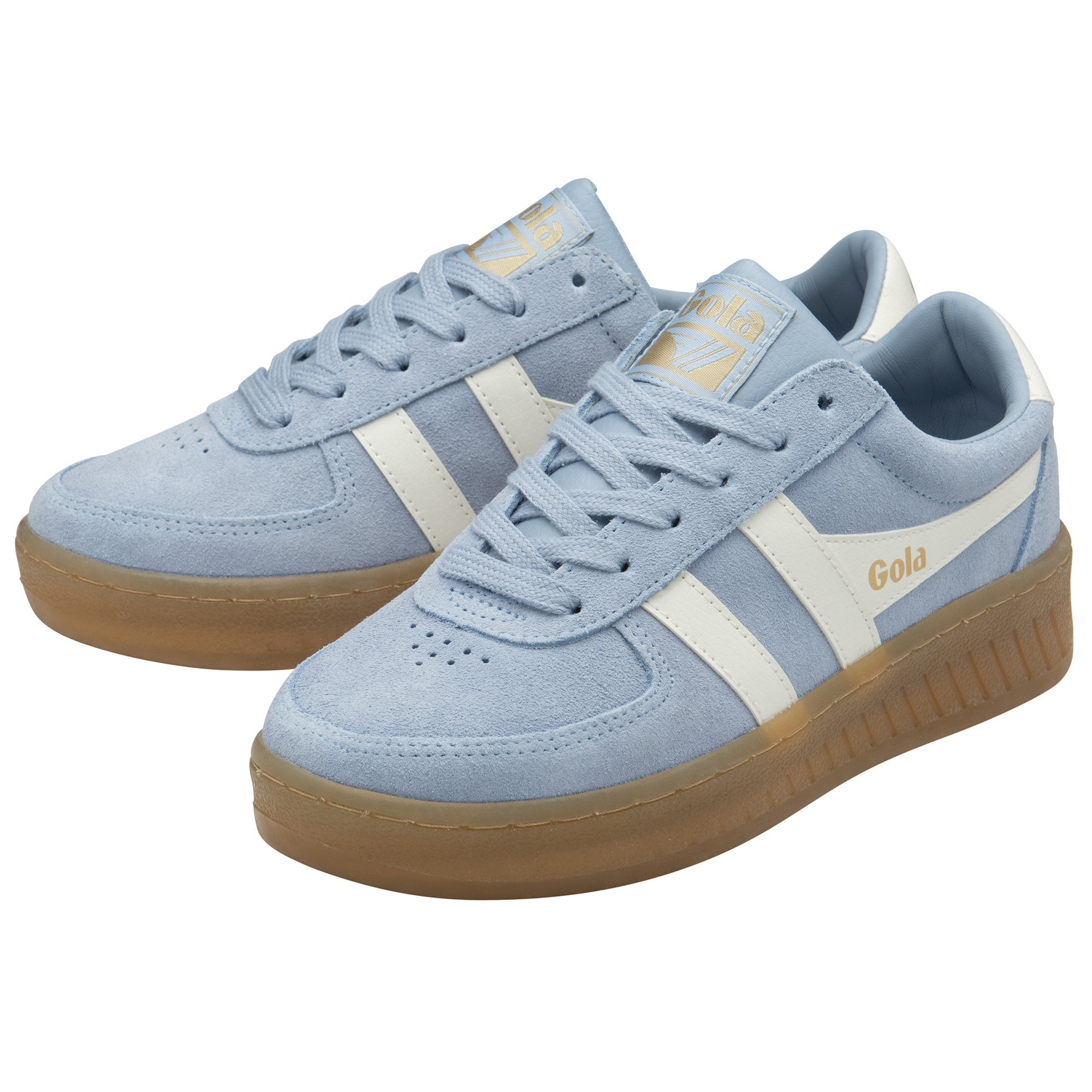 gola-grandslam-suede-damen-sneaker-hellblau-off-white image 3
