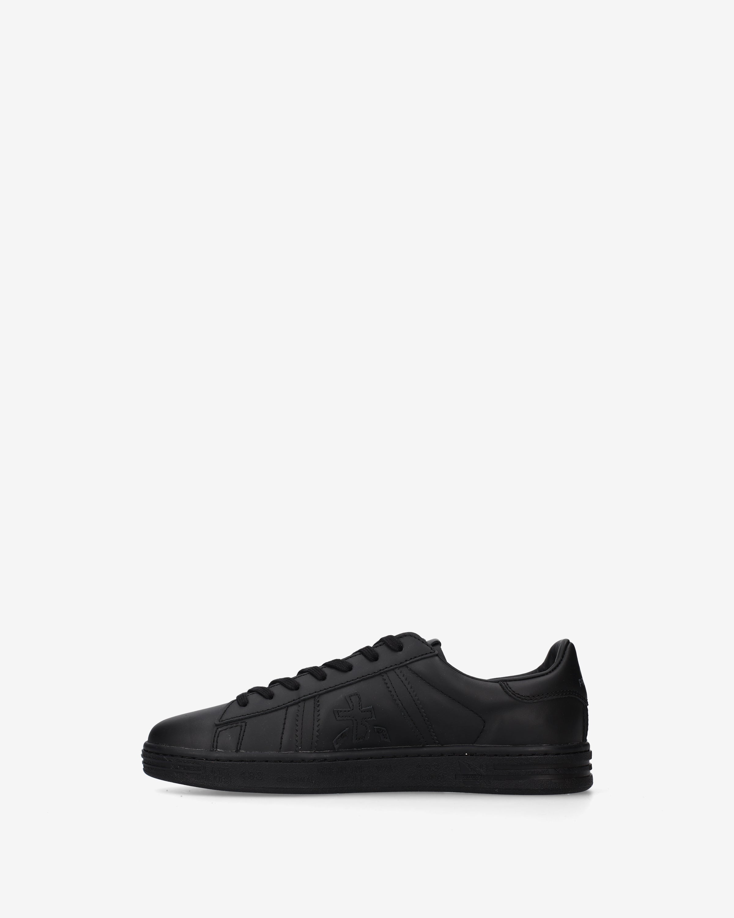 premiata-russell-8640-sneaker-herren-schwarz-leder image 3
