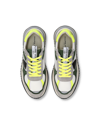 philippe-model-olympique-herren-sneaker-wei-gr-n-gelb-fluo image 6