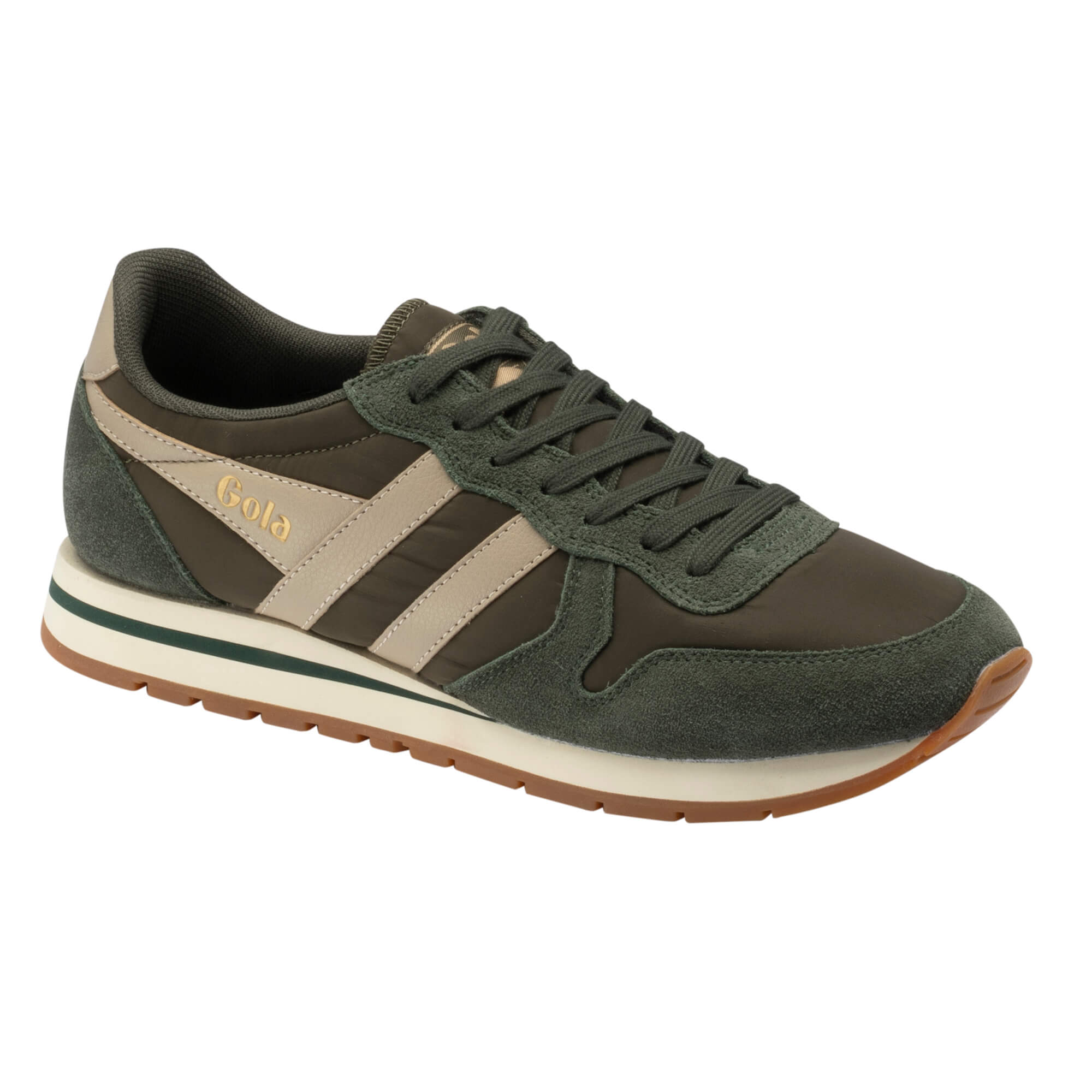 gola-daytona-herren-sneaker-dunkelkhaki-knochen image 2