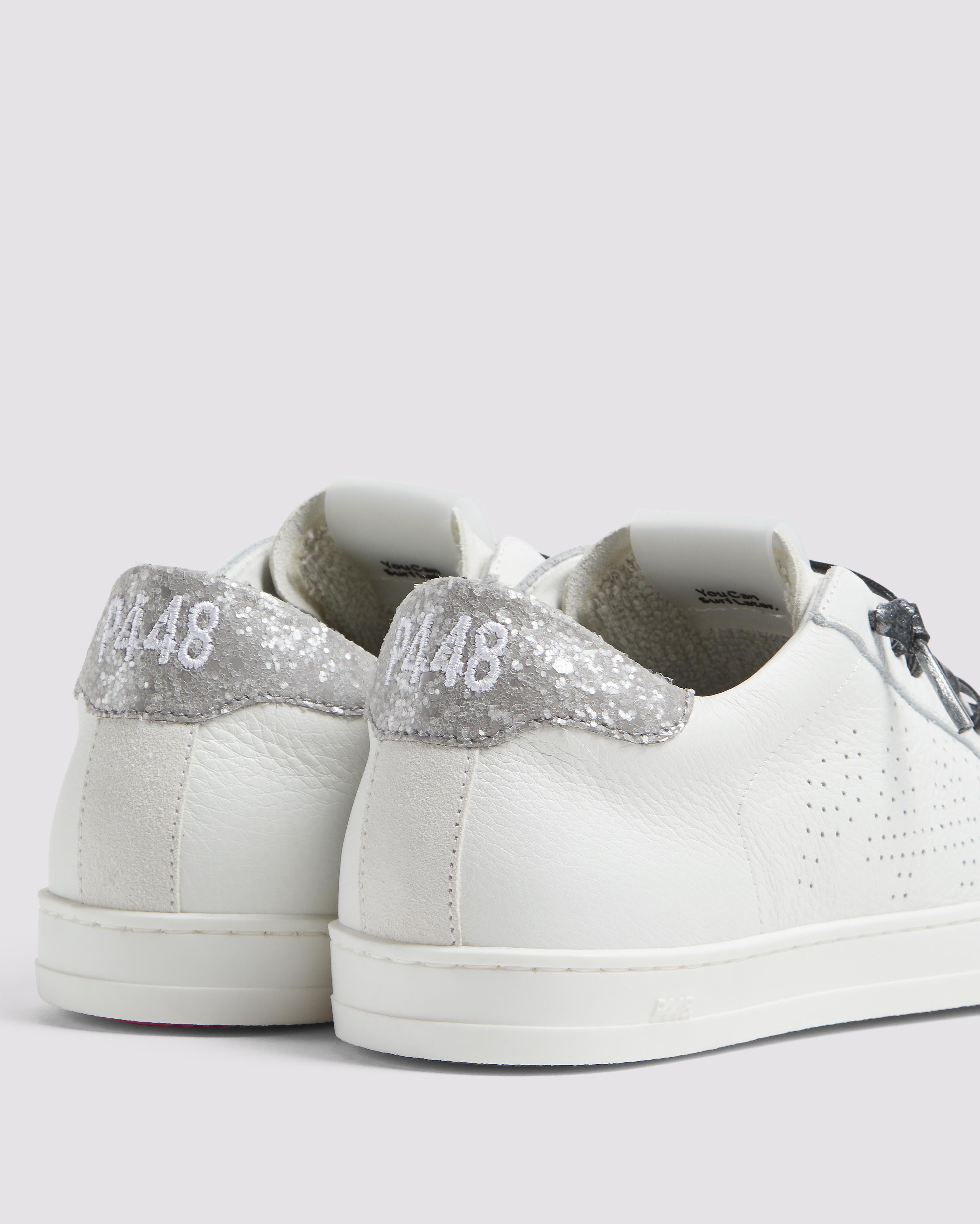 p448-john-glitter-grey-damen-low-top-sneaker image 6