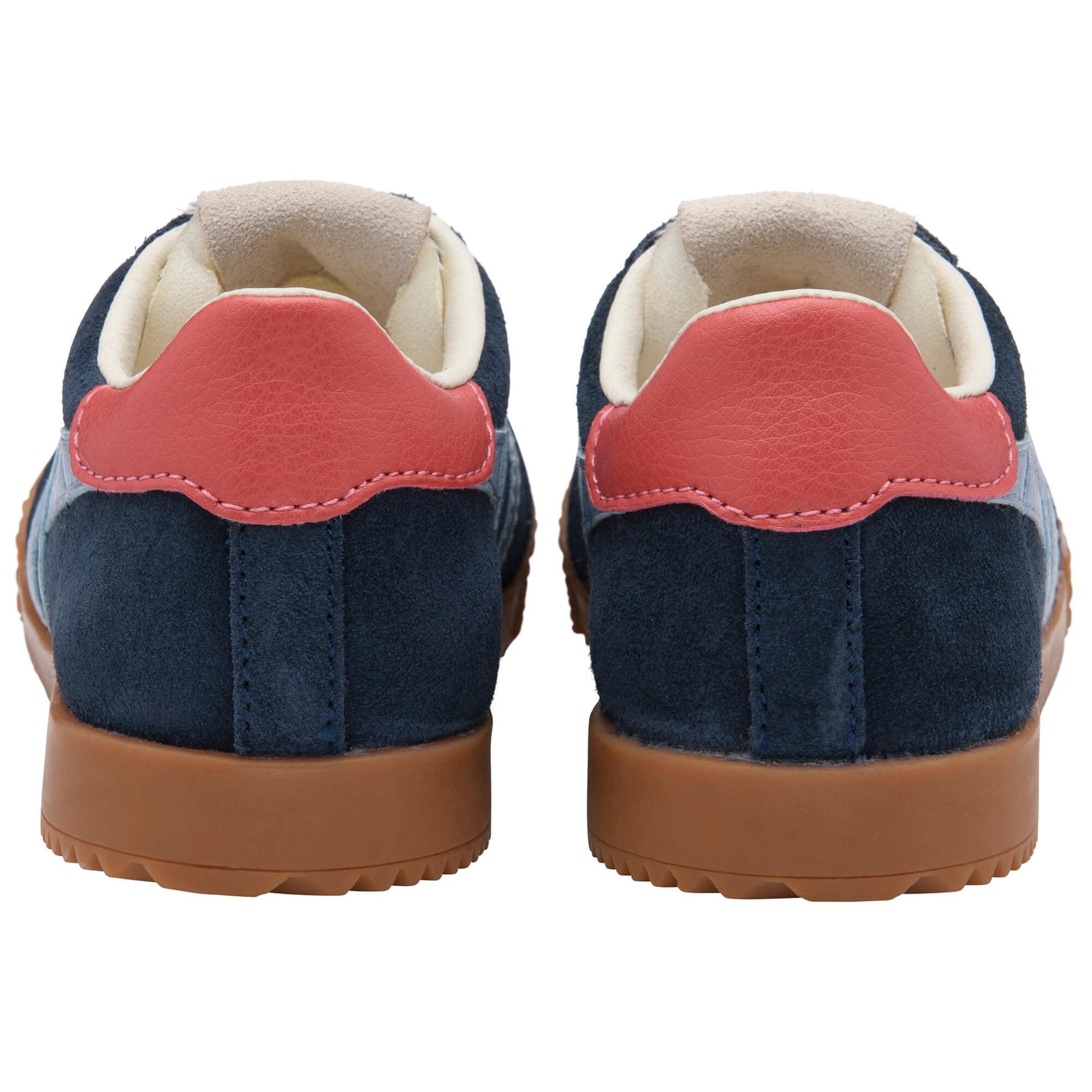 gola-elan-kinder-sneaker-navy-wildleder-hellblau-koralle image 4