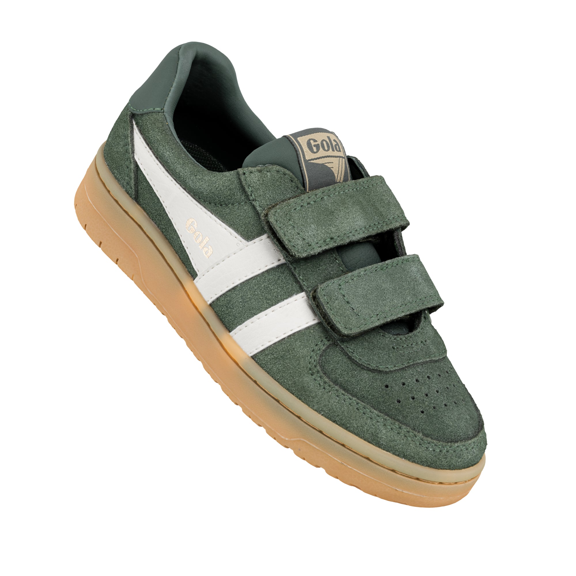 gola-hawk-wildleder-sneaker-f-r-kinder-dark-khaki-strap-klett image 5