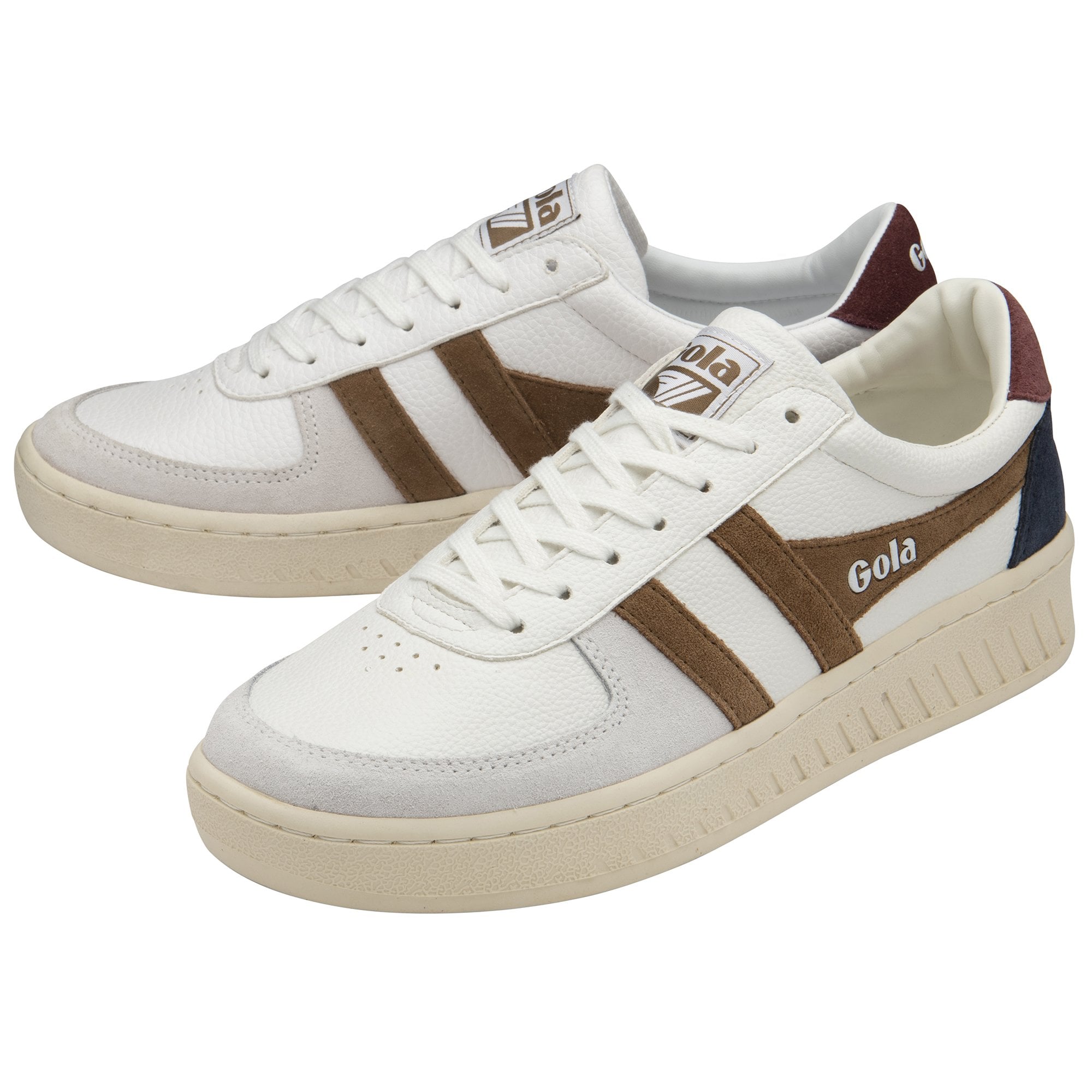 gola-grandslam-trident-herren-court-sneaker-wei-recycelt image 3