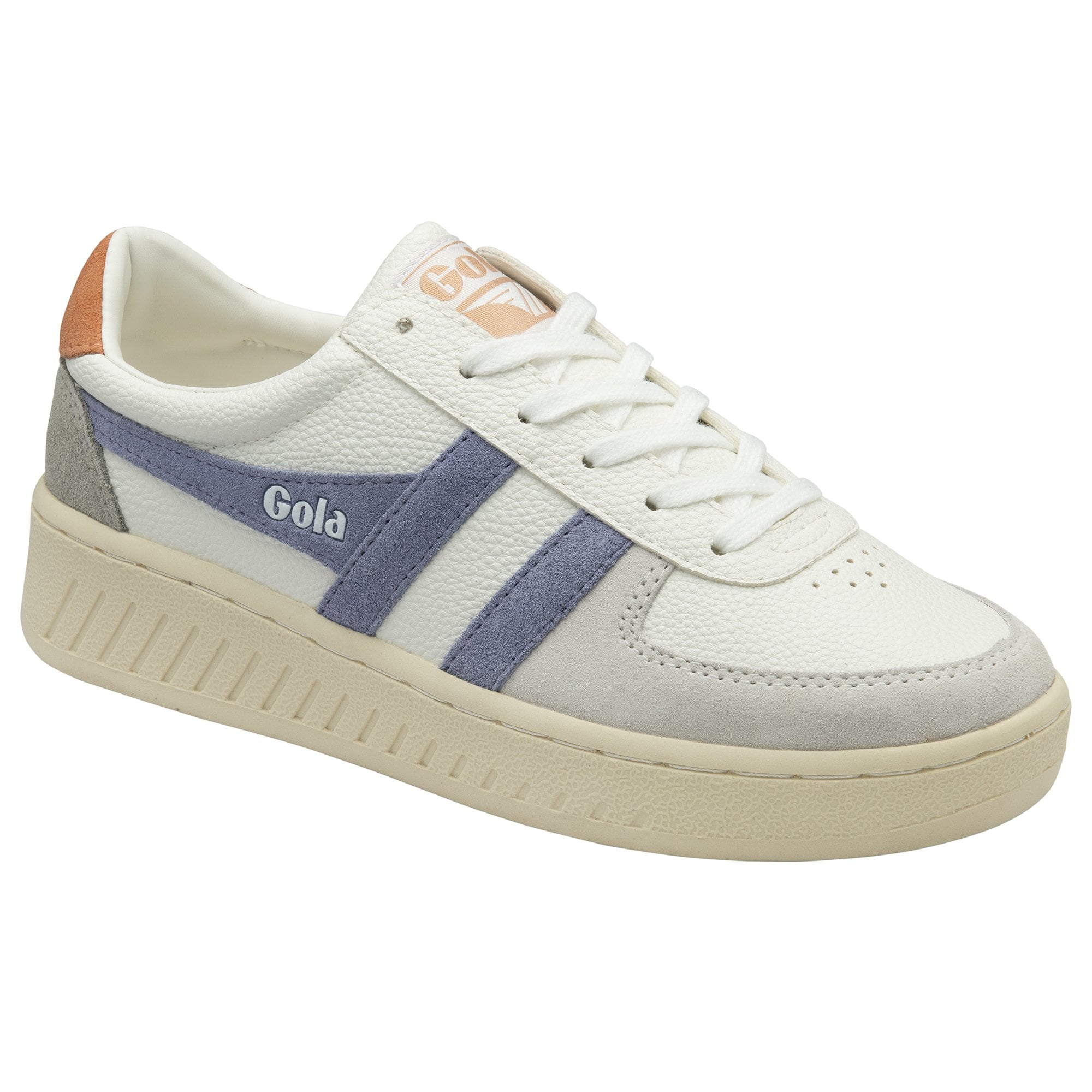 gola-grandslam-trident-sneaker-f-r-damen-wei-lavendel-terrakotta image 2