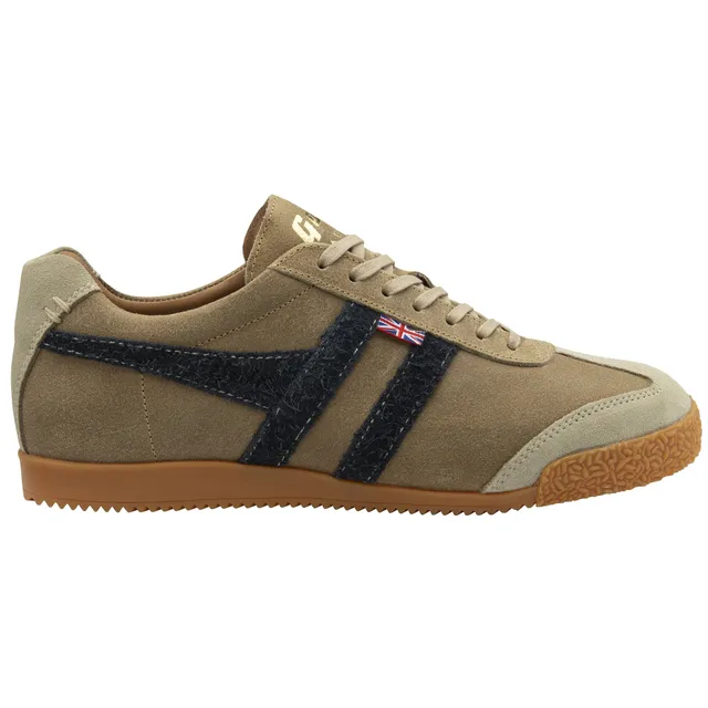 gola-harrier-knightsbridge-herren-trainer-gewachstes-wildleder-steingrau-made-in image 1