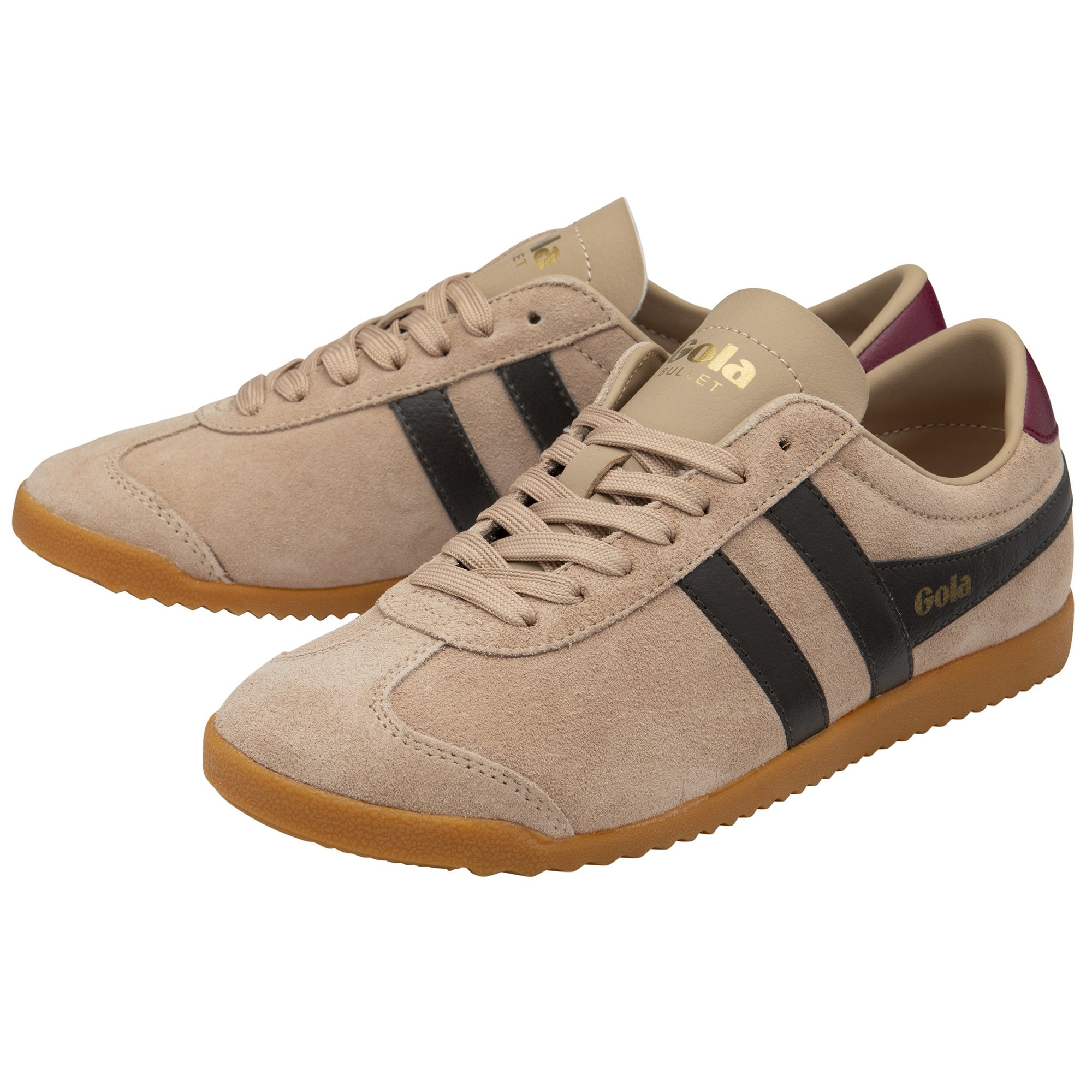 gola-bullet-suede-damen-sneaker-cameo-mokka-flach image 3