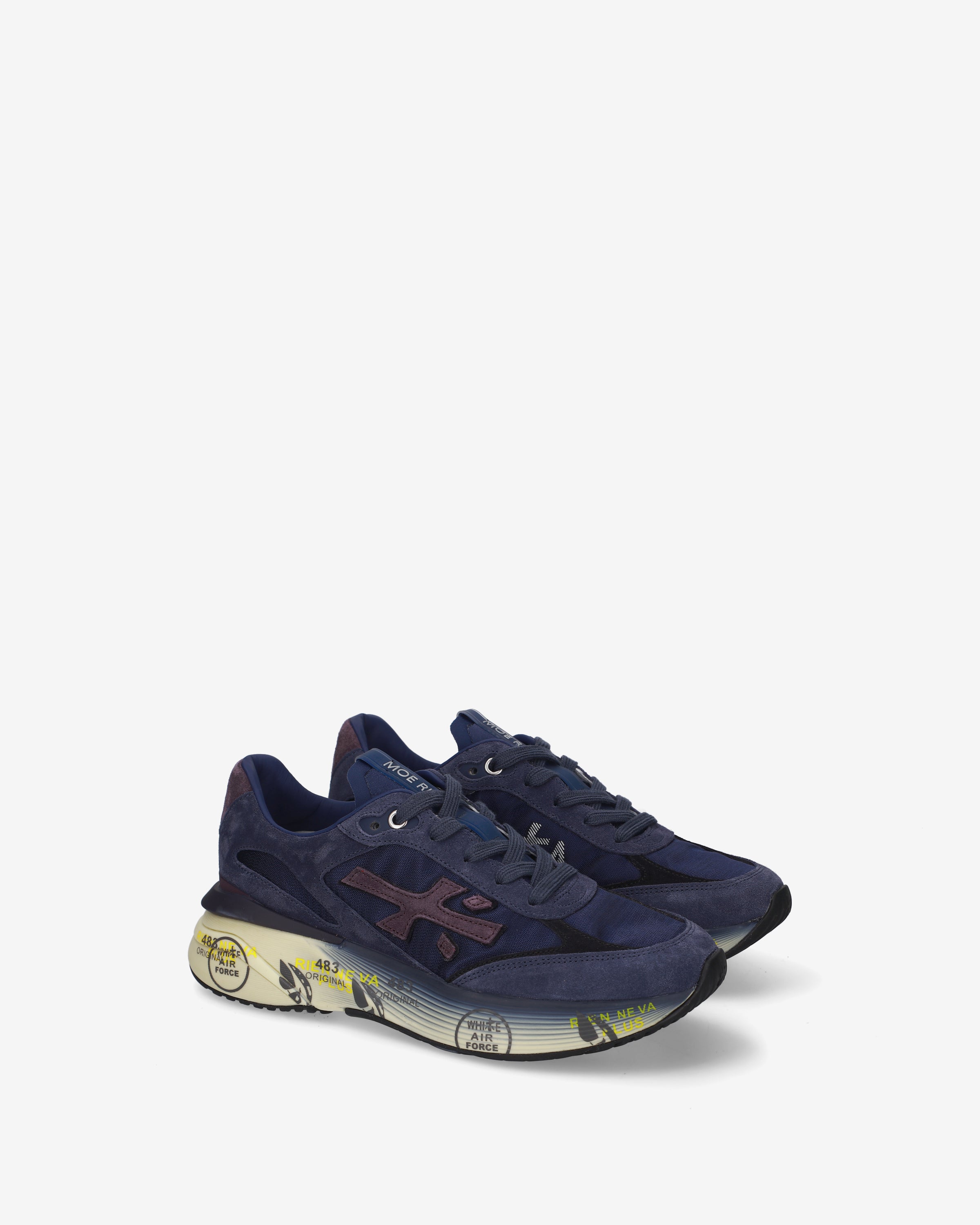 premiata-moerund-8566-sneaker-damen-blau image 2