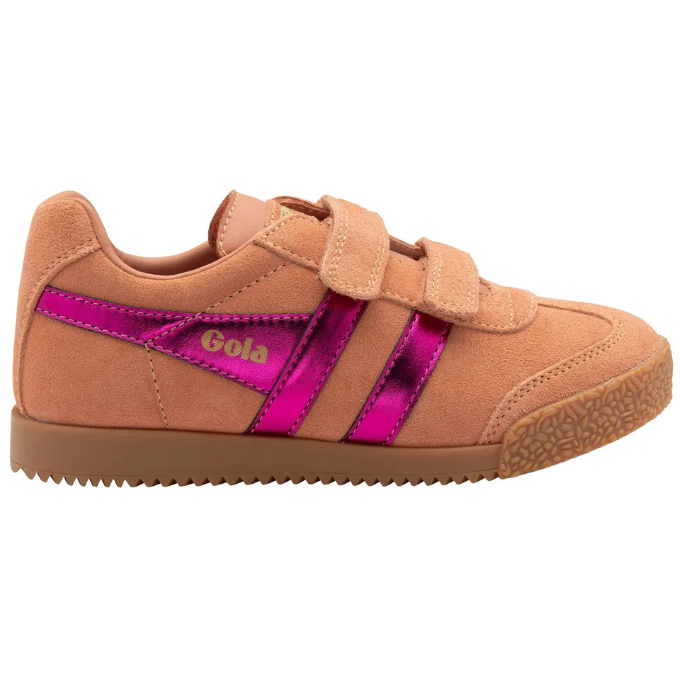 gola-harrier-glitzer-strap-kinder-sneaker-terrakotta image 1