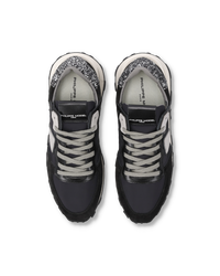 philippe-model-tropez-haute-damen-sneaker-schwarz-silber-mit-pailletten-fersenka image 5