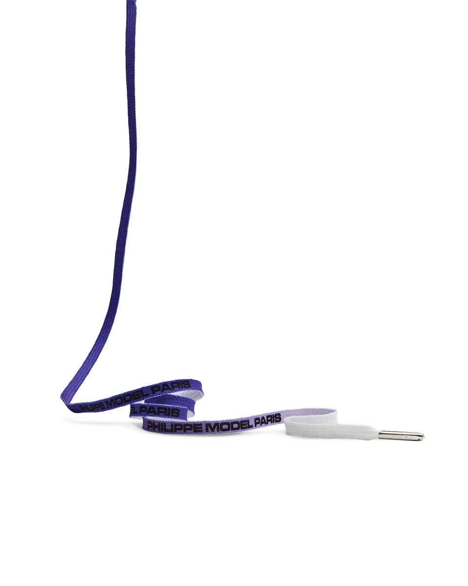 philippe-model-schn-rsenkel-damen-baumwolle-wei-violett image 1