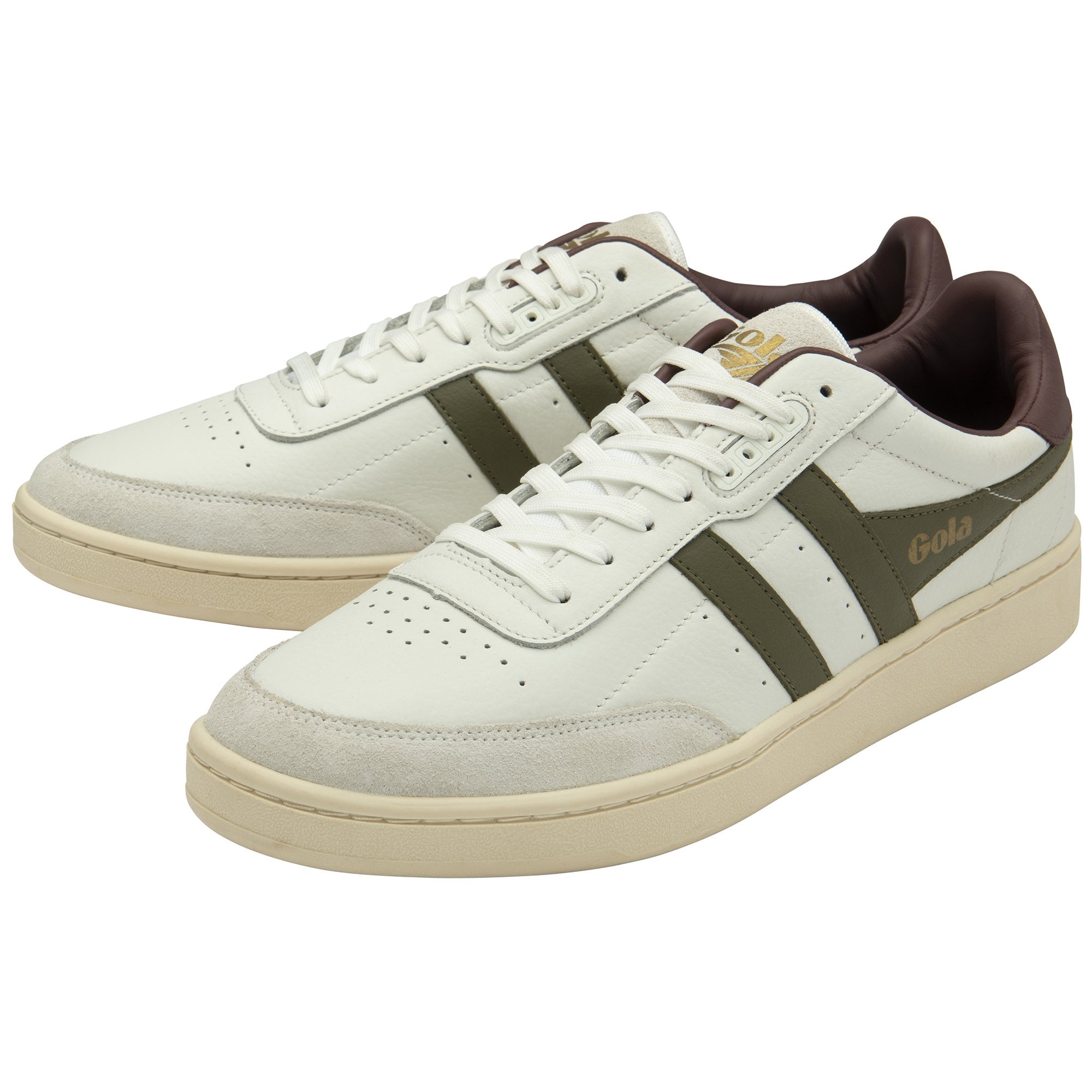 gola-contact-leather-herren-sneaker-wei-burgund image 3