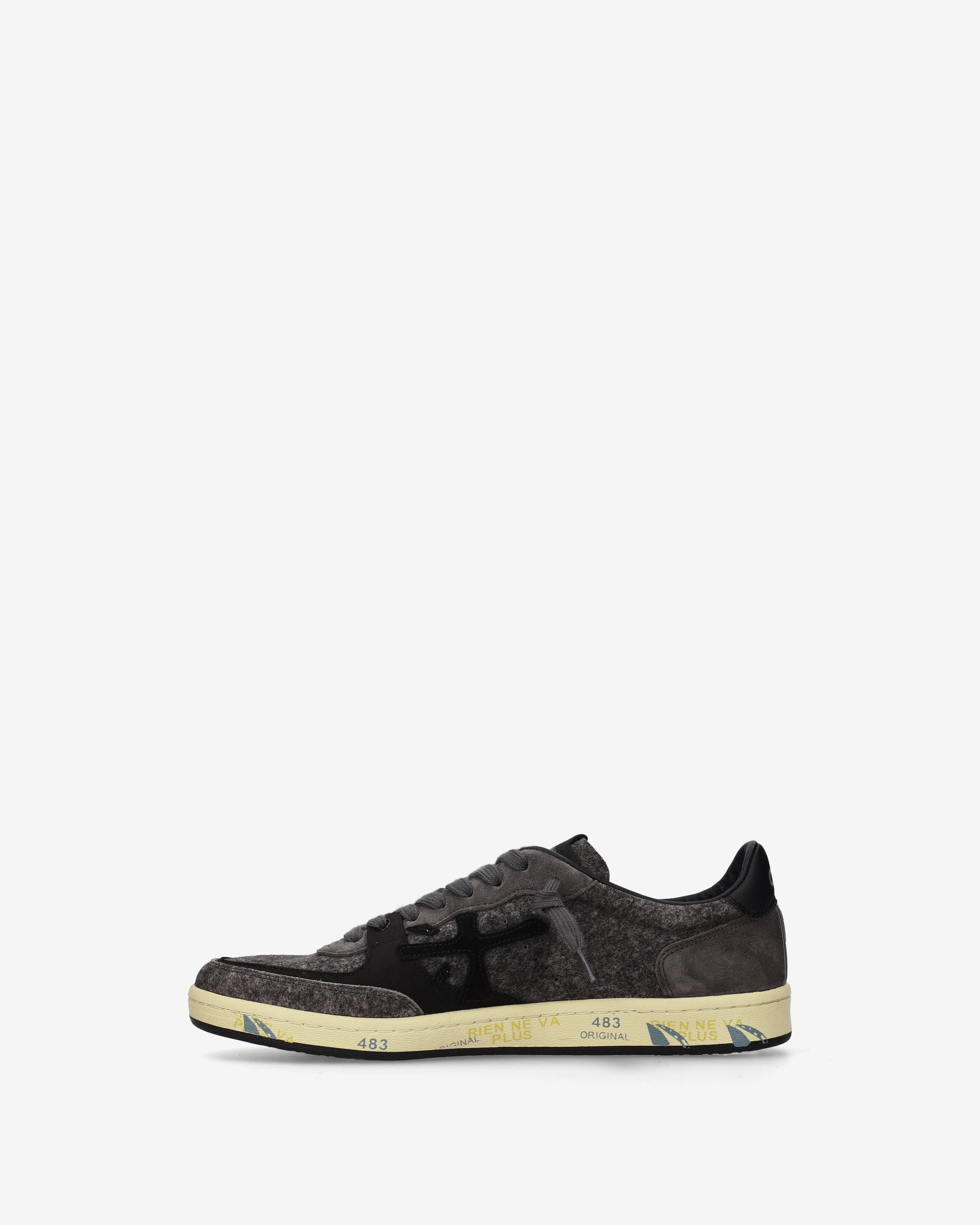 premiata-bskt-clay-8713-sneaker-grey-suede-used-look image 3