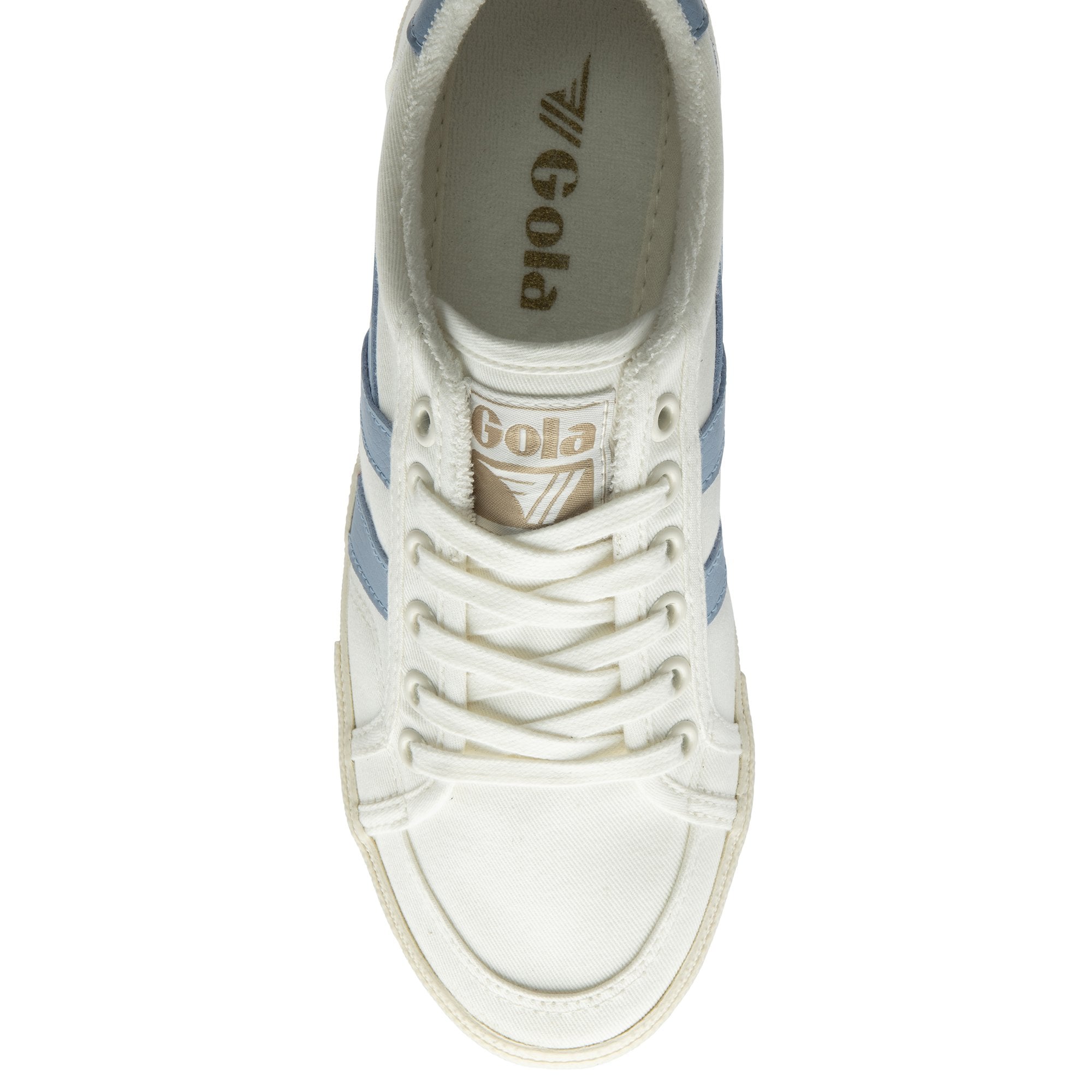 gola-stratus-damen-plimsoll-sneaker-off-white-canvas image 5