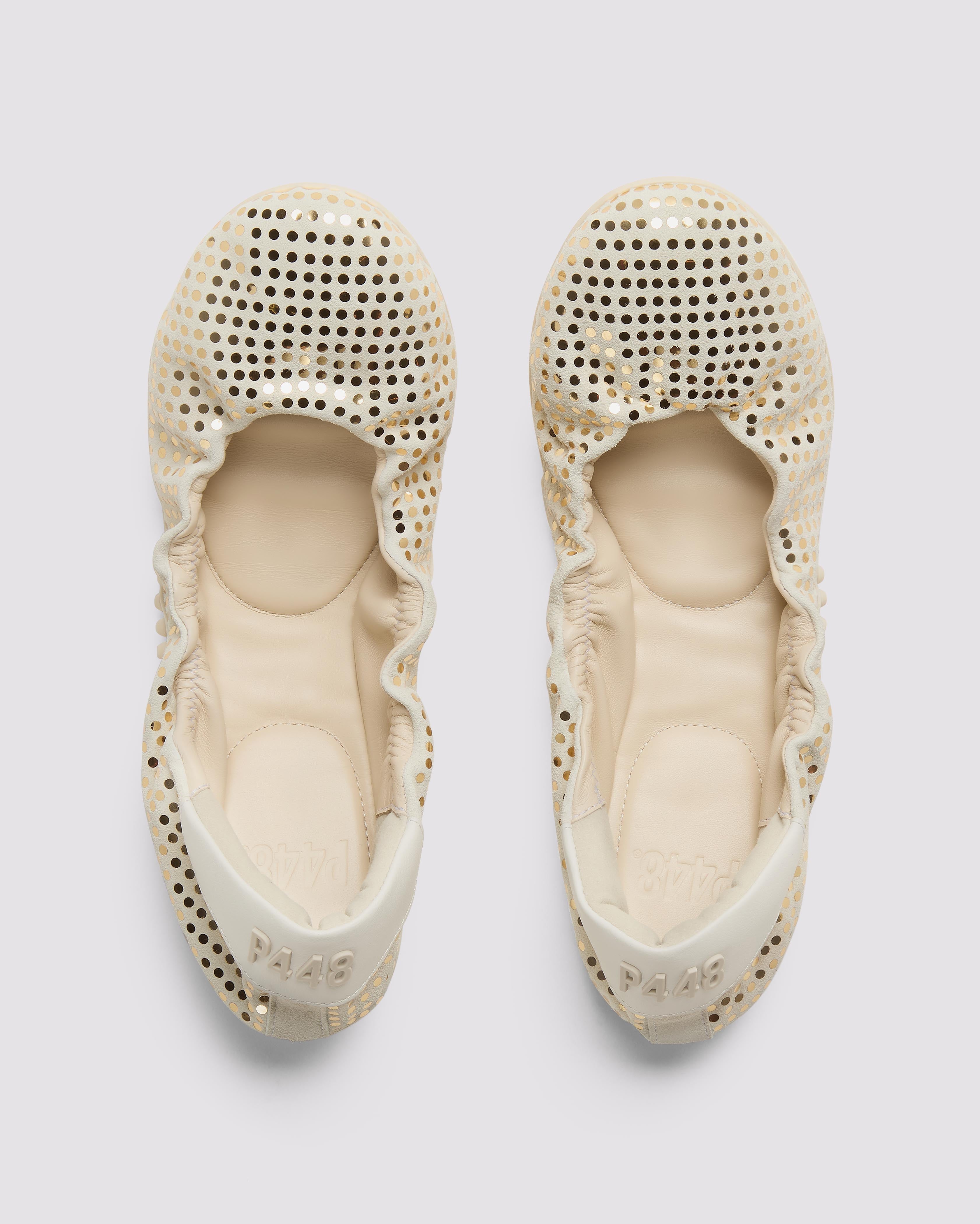 p448-stella-sequin-slip-on-ballerina-gold image 2