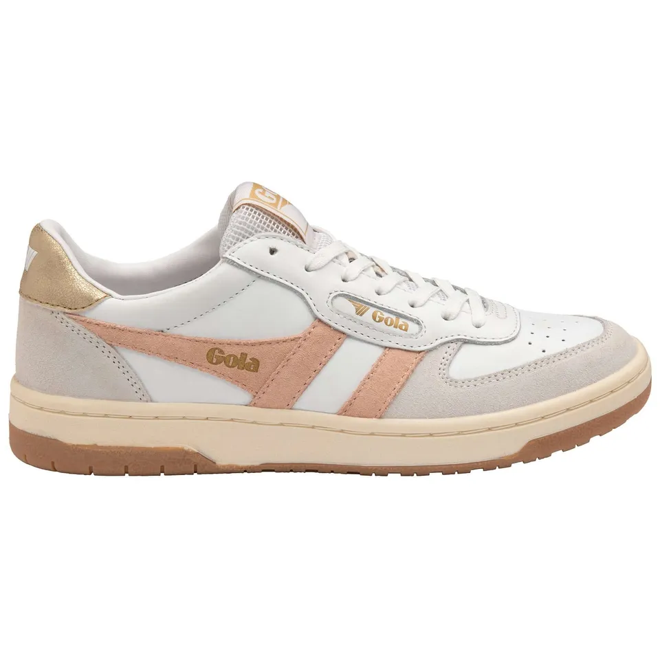 gola-hawk-damen-sneaker-wei-gold-leder image 1