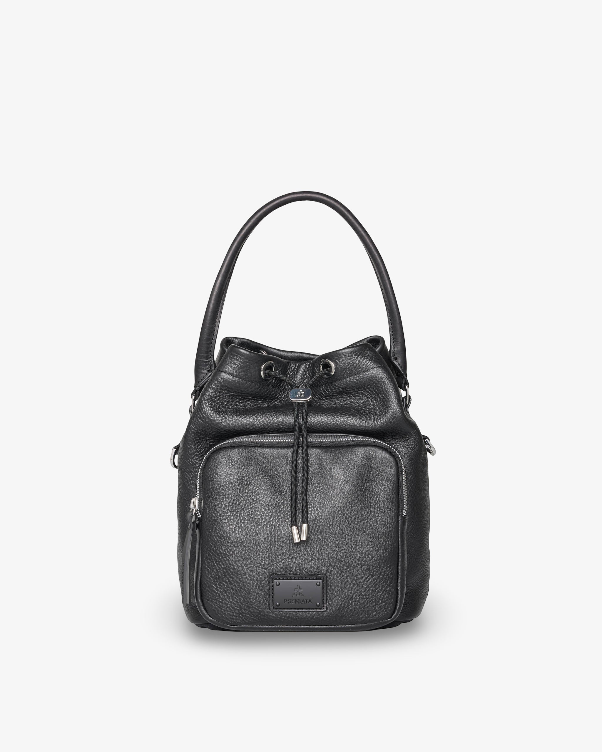 premiata-mia-2181s-damen-leder-beuteltasche-schwarz image 1