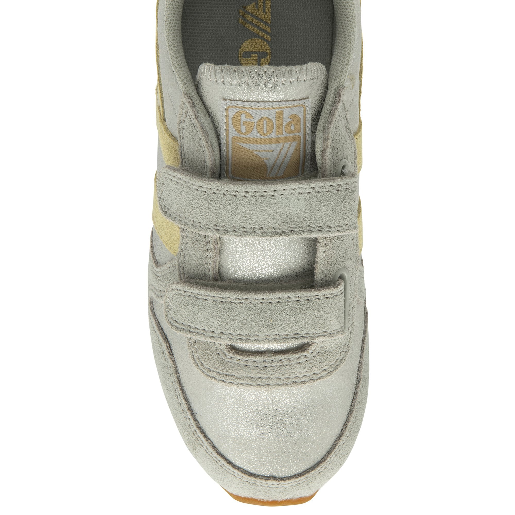 gola-daytona-blaze-strap-sneaker-f-r-kinder-m-dchen-silber-zitrone-lavendel image 5