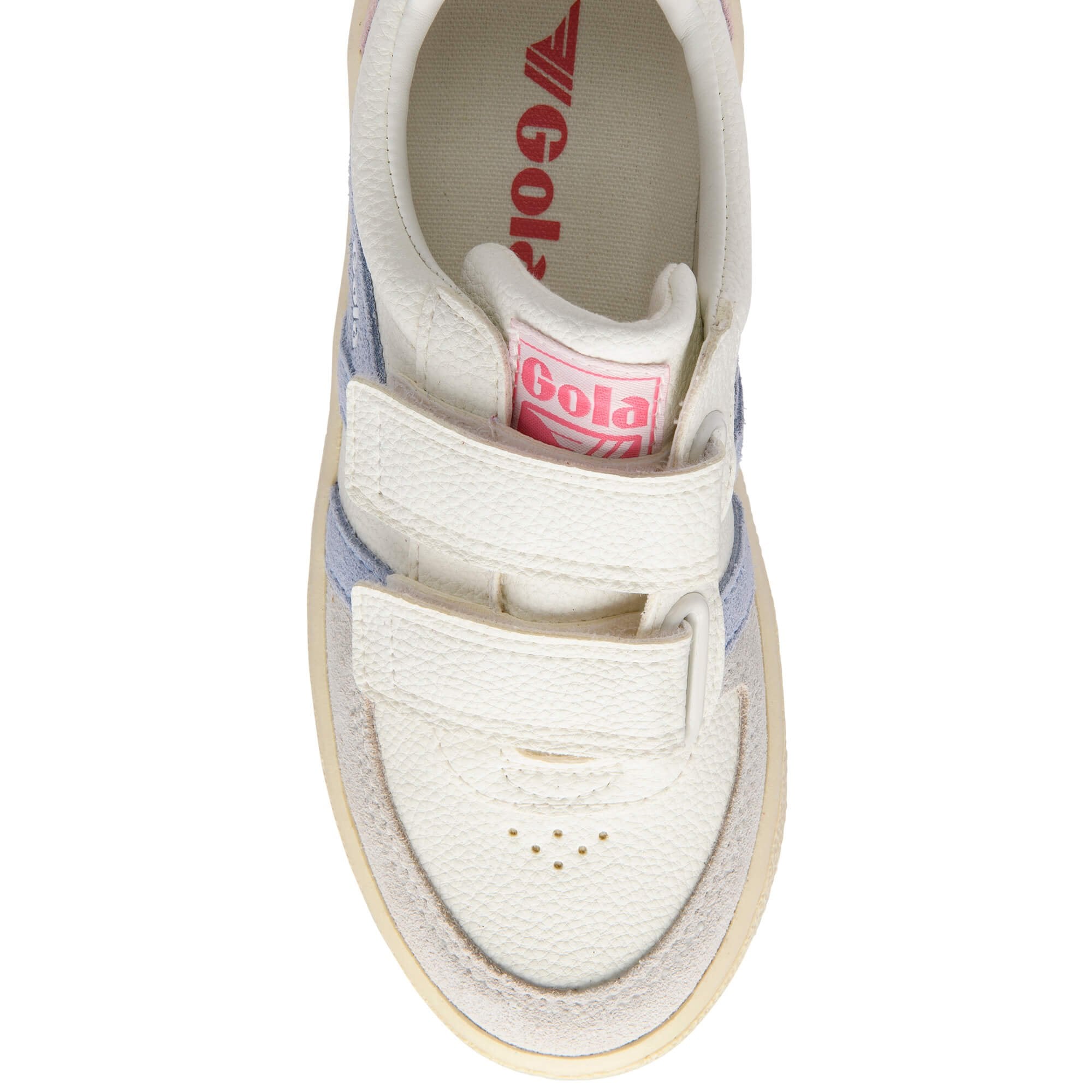 gola-grandslam-trident-strap-sneaker-f-r-kinder-wei-blau-pink image 5