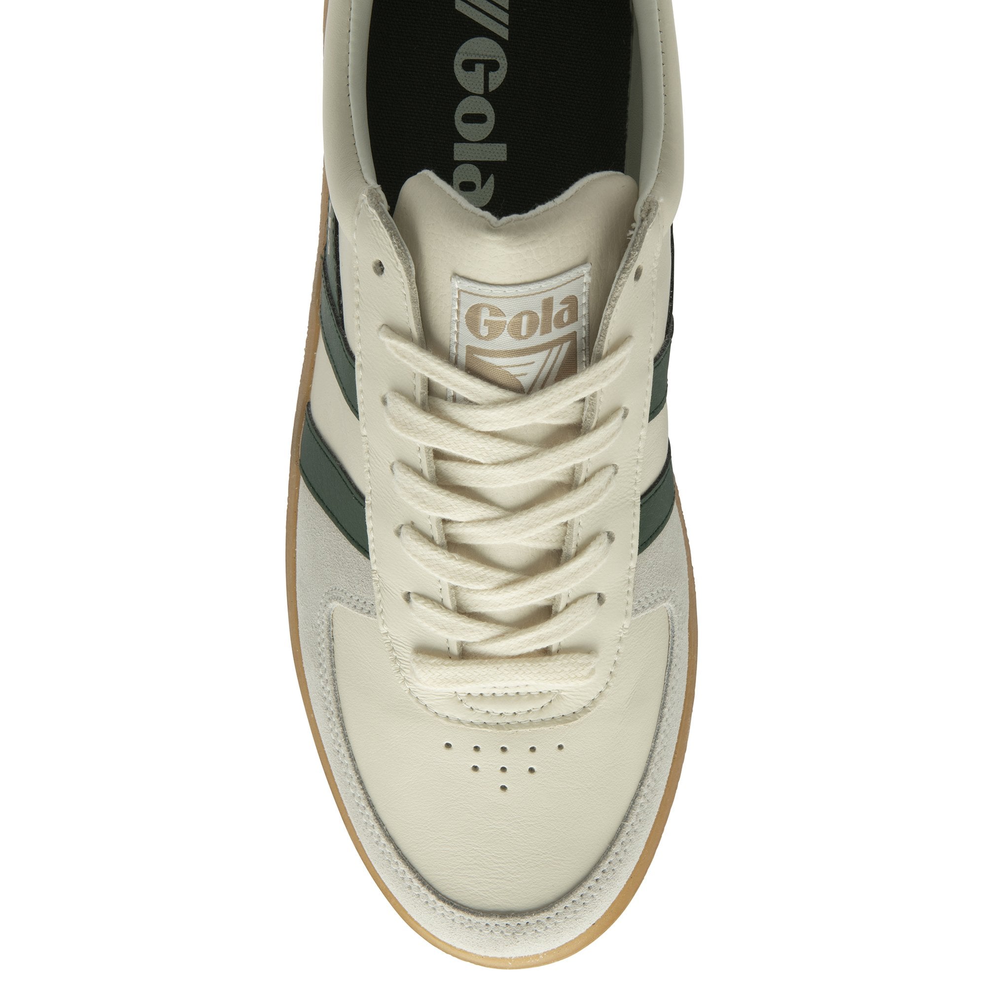 gola-grandslam-elite-herren-sneaker-off-white-dunkelgr-n image 5