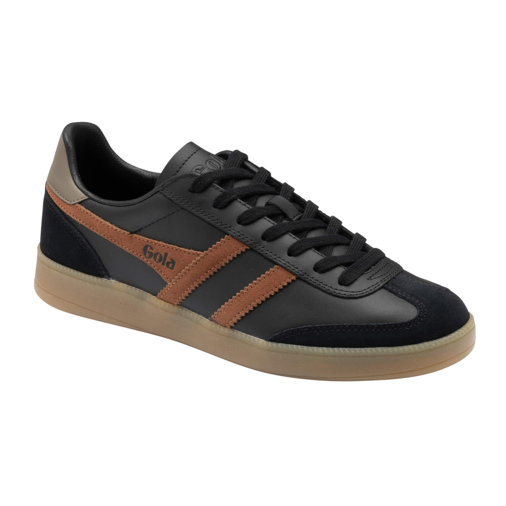 gola-viper-herren-sneaker-aus-leder-schwarz-umbra image 2
