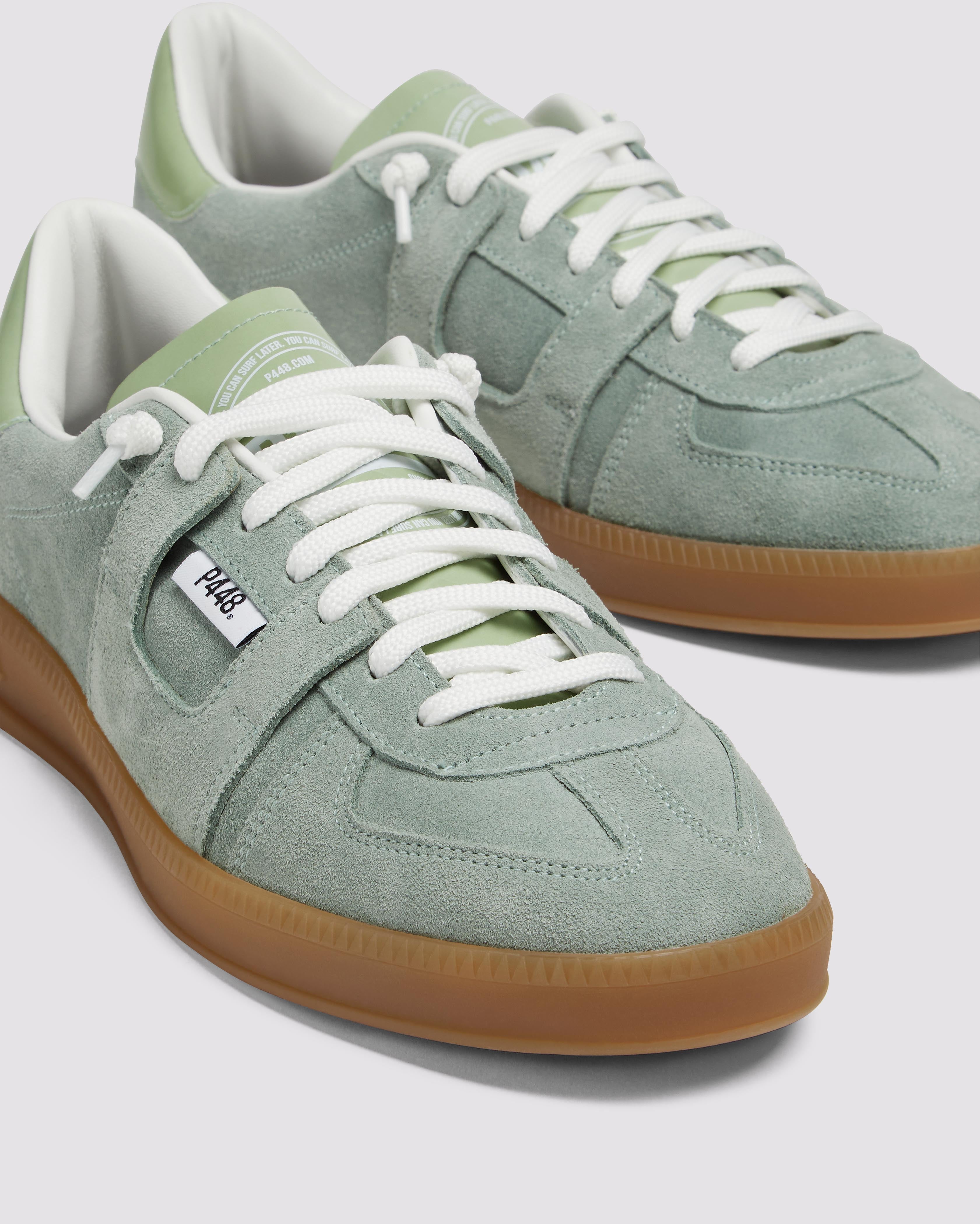 p448-monza-patent-jade-damen-low-top-sneaker image 4