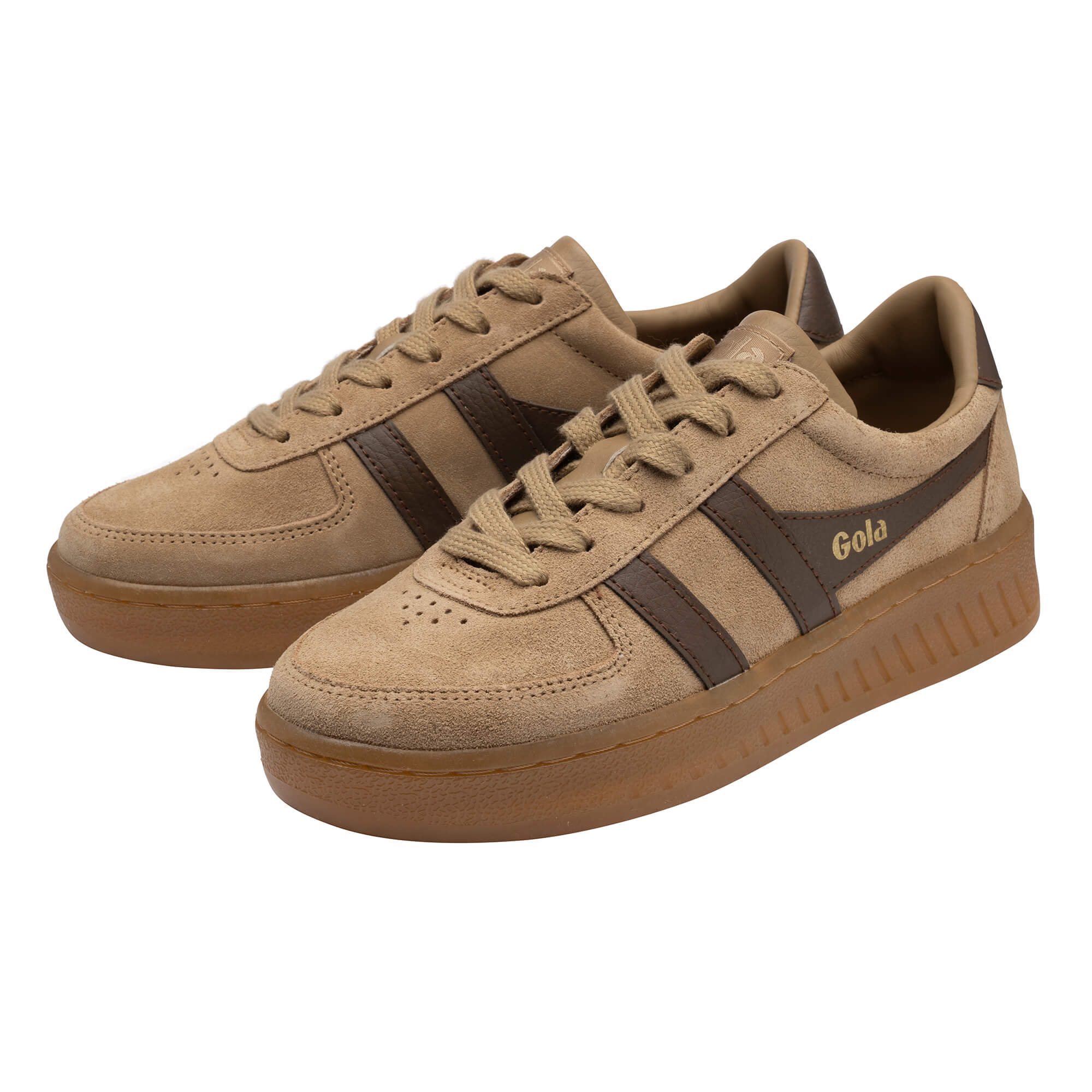 gola-grandslam-suede-damen-sneaker-karamell-braun image 3
