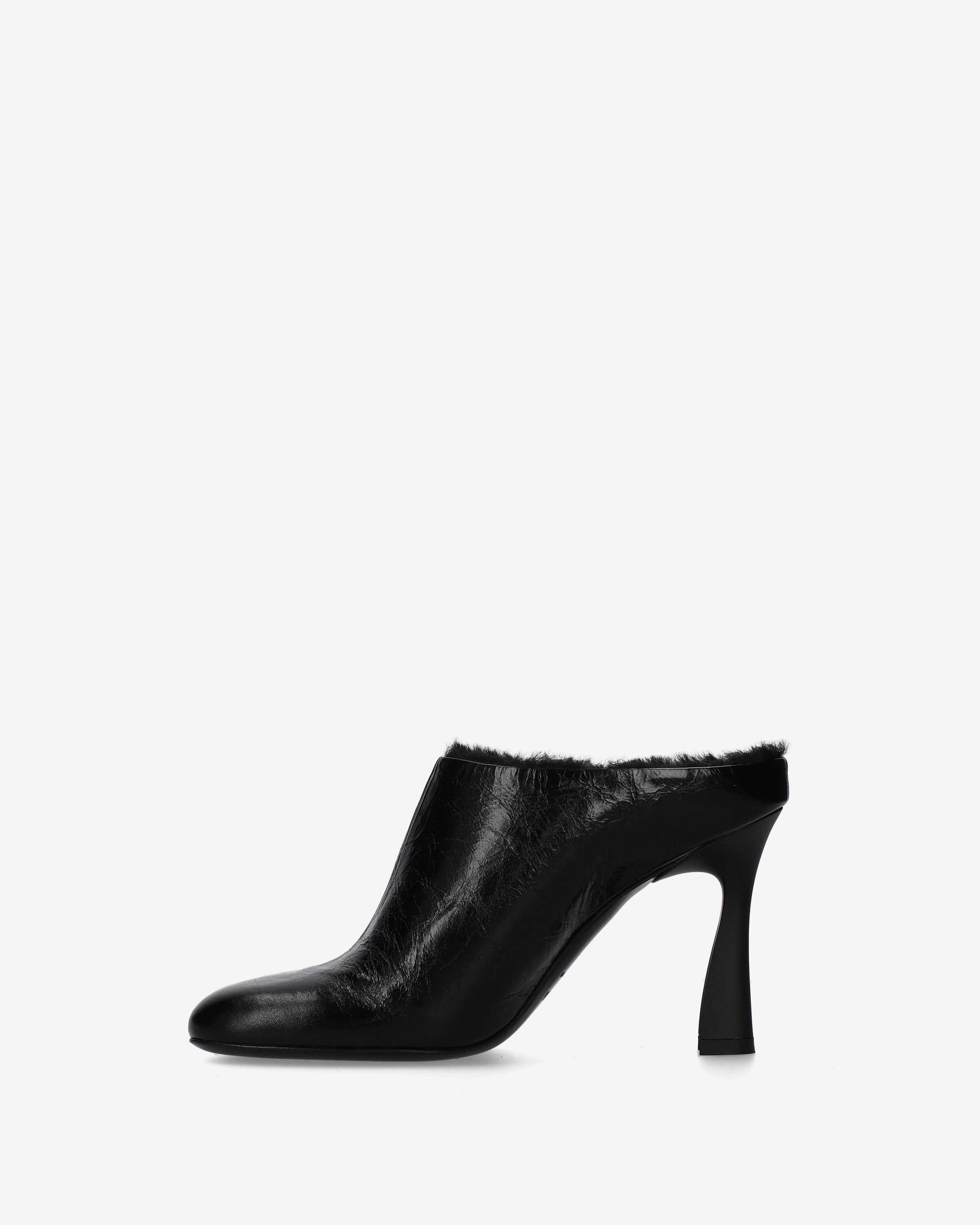 premiata-shearling-mules-damen-schwarz-10-cm image 3