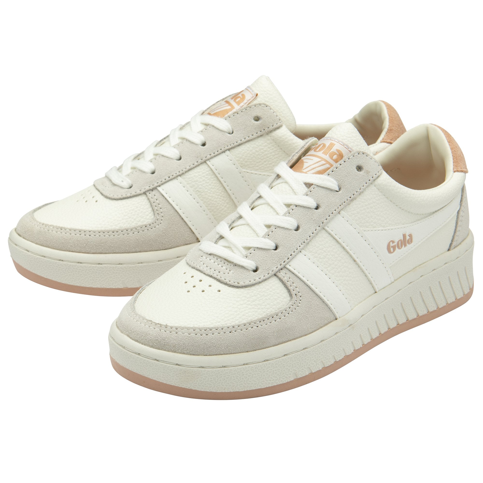 gola-grandslam-88-damen-sneaker-wei-perlmuttrosa image 3