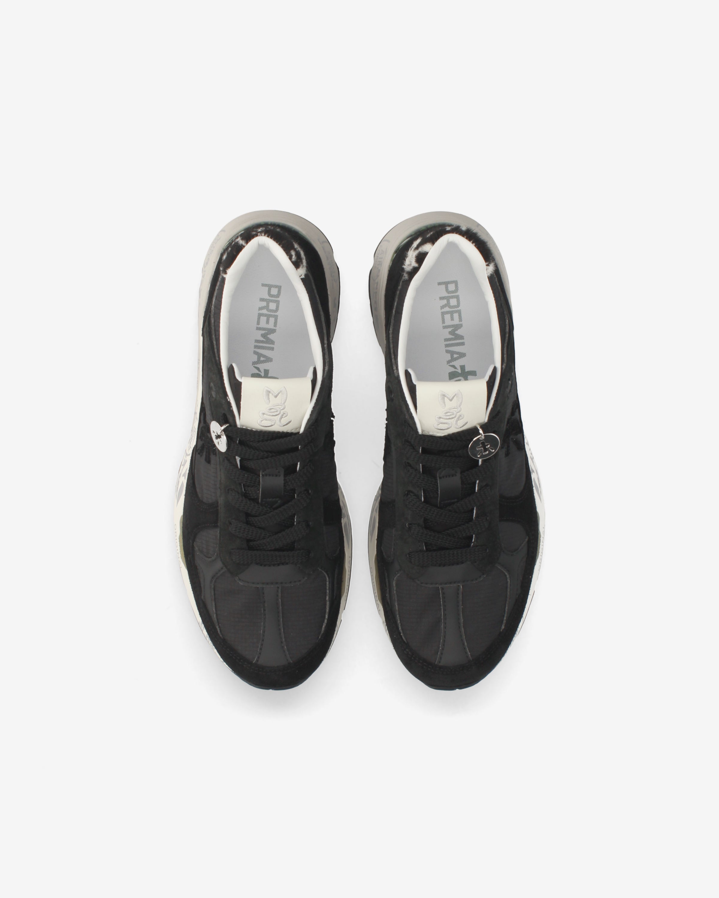 premiata-mased-8512-sneaker-damen-schwarz-suede-technik-cavallino image 6