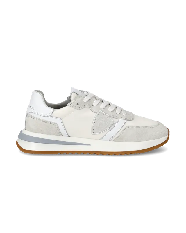 philippe-model-tropez-2-1-low-sneaker-herren-nylon-leder-wei image 1